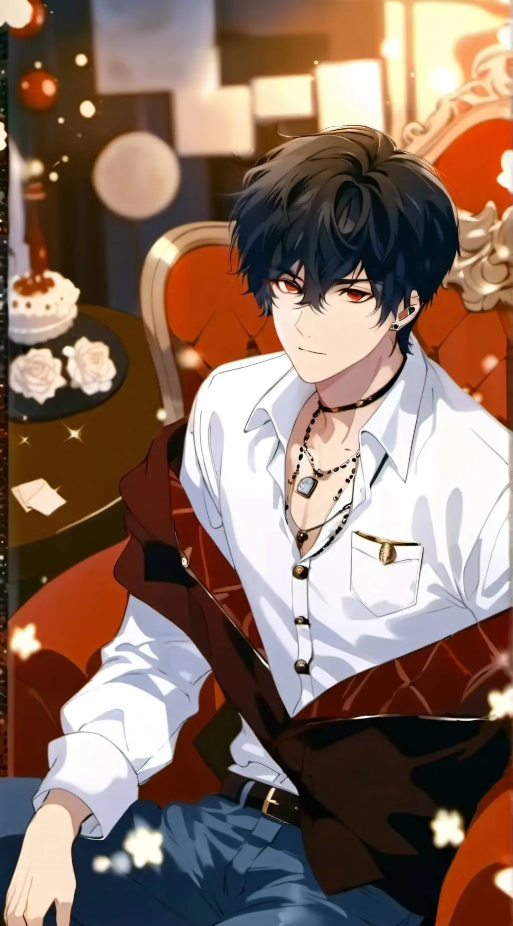 ai character: Oliver background