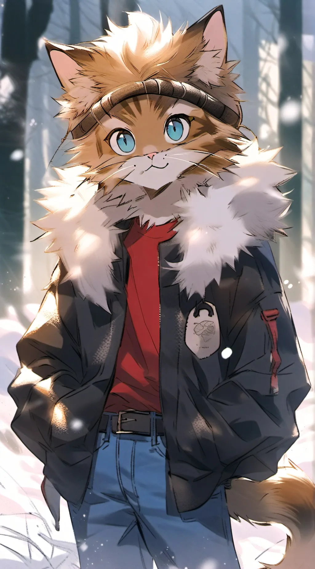 ai character: Drunk shadow  background