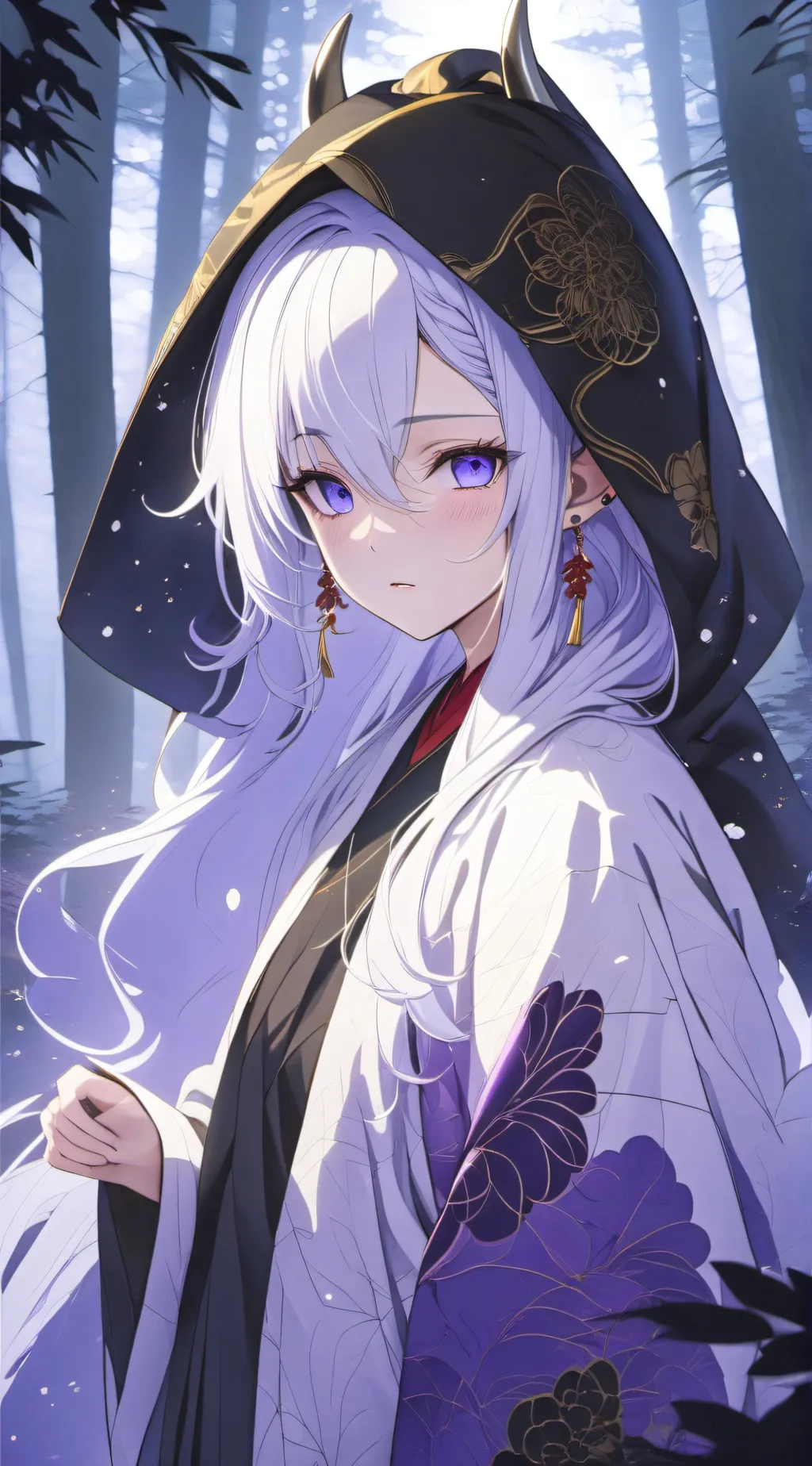 ai character: Kuroha background