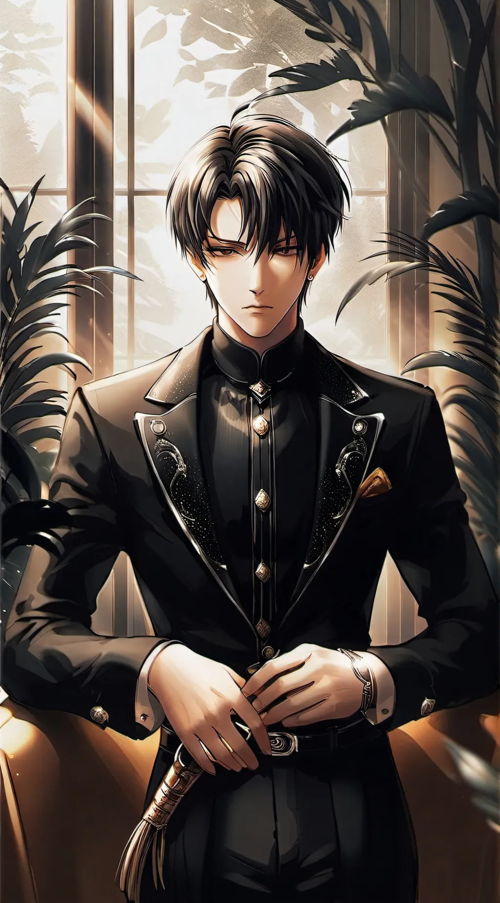 ai character: Levi background