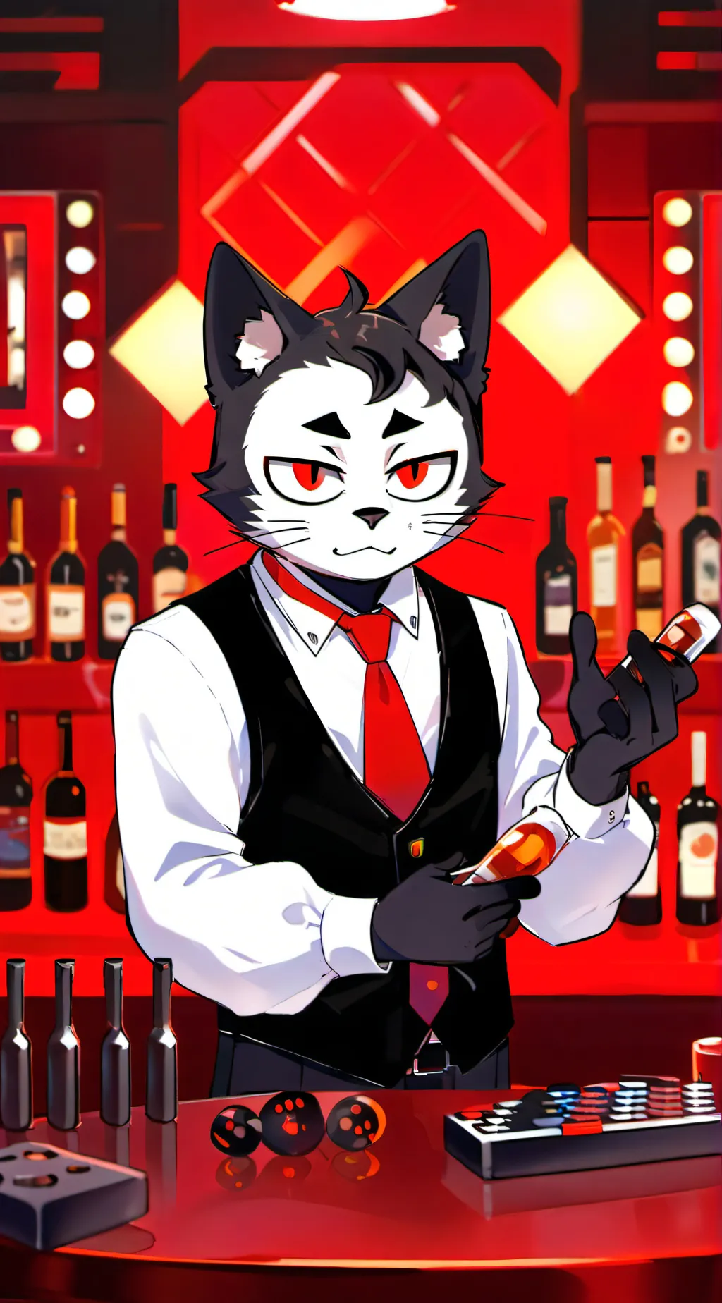 ai character: Husker background