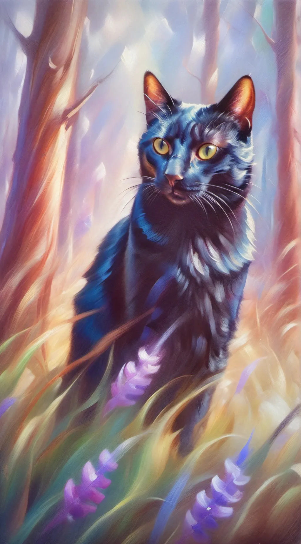 ai character: flitter background