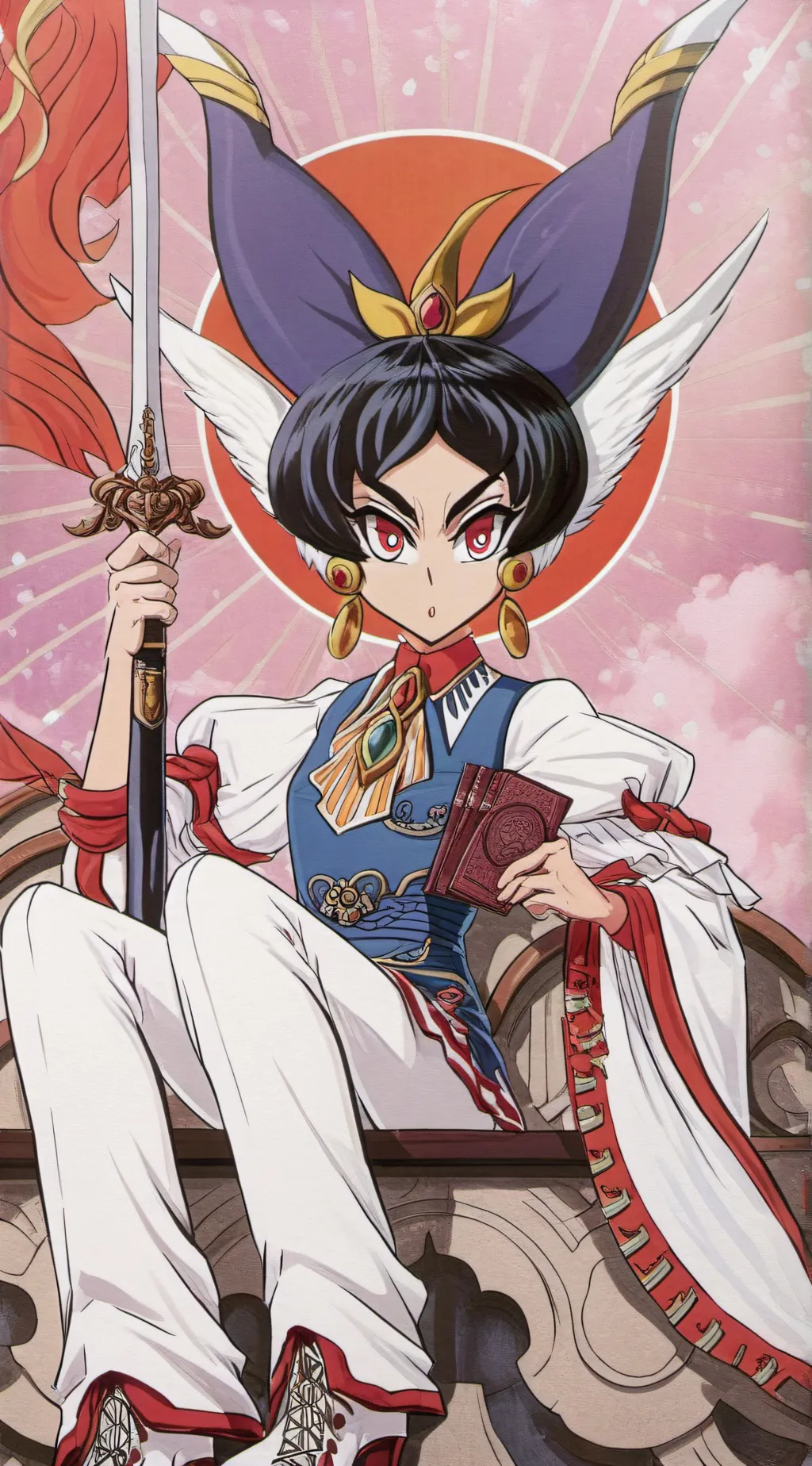 ai character: hb and hh background
