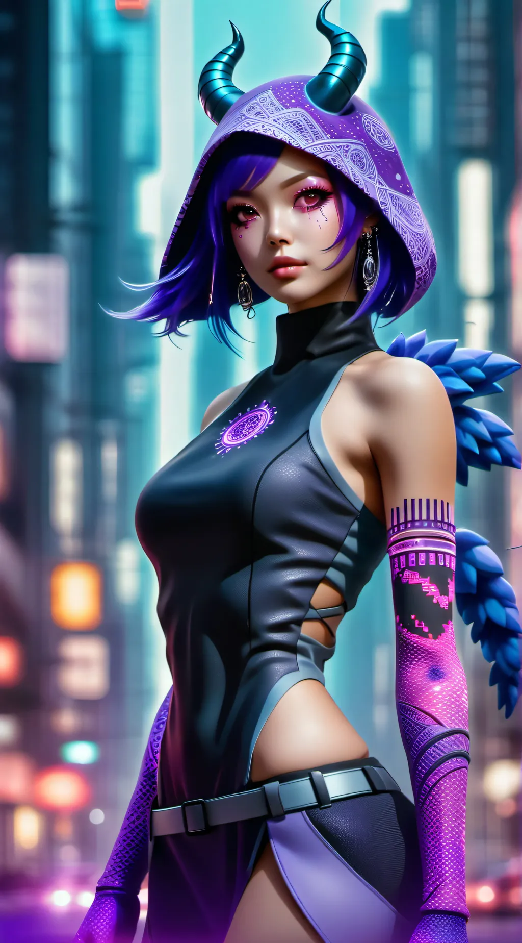 ai character: shadow background