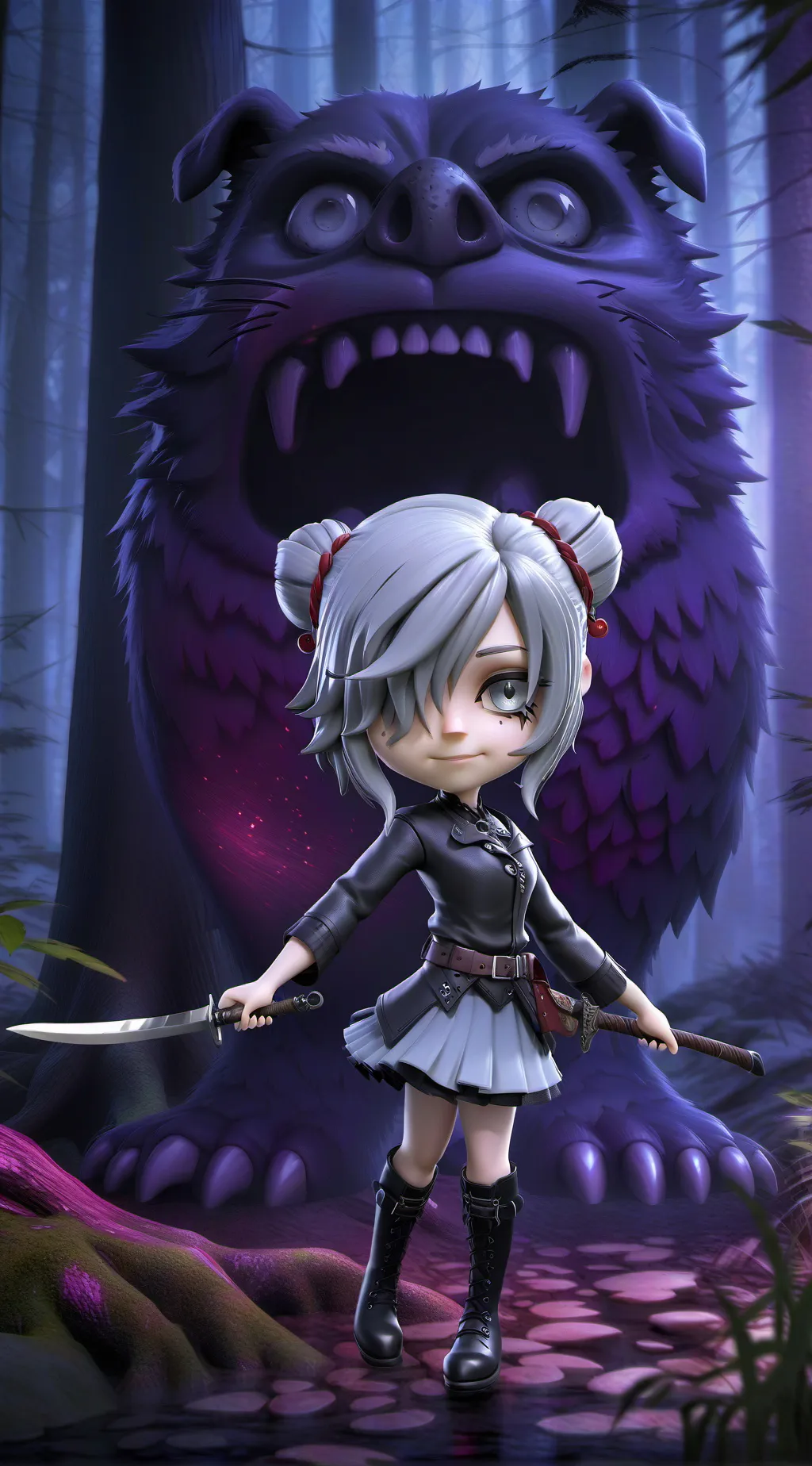 ai character: Ivy background