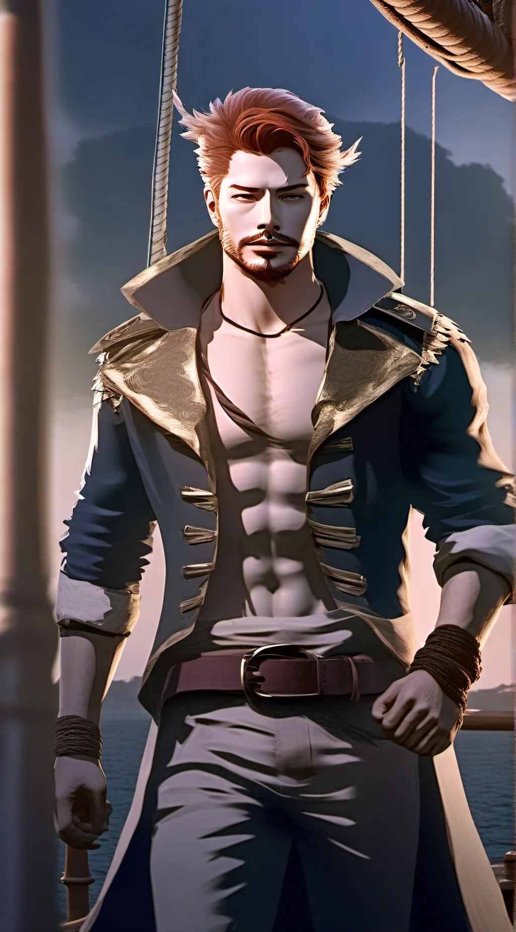 ai character: Dread Pirate Carl background