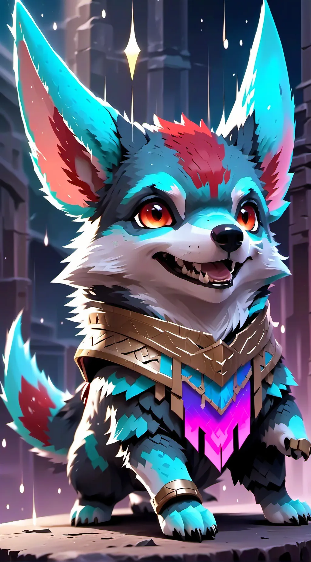 ai character: MHA BEACH background