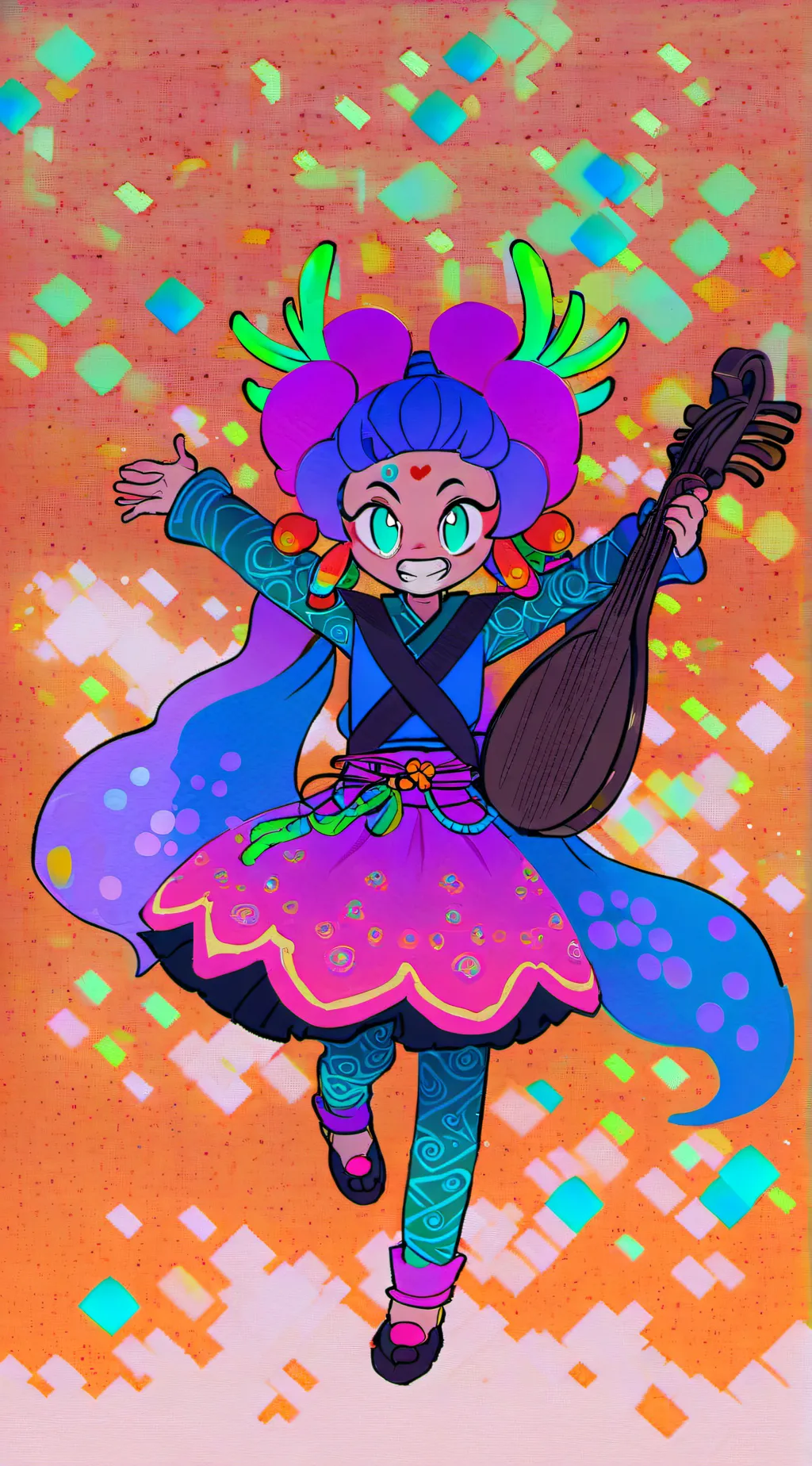 ai character: King Trollex annth background