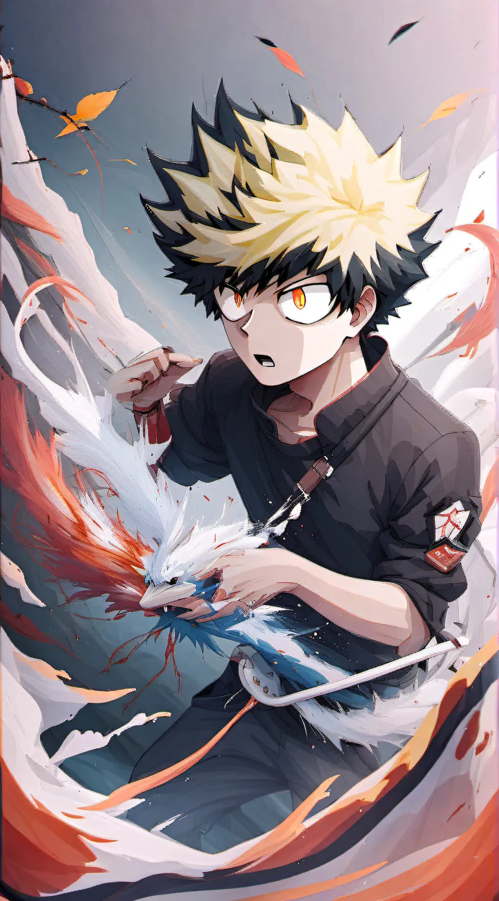 ai character: ✨️💥🥦Bakudeku🥦💥✨️ background