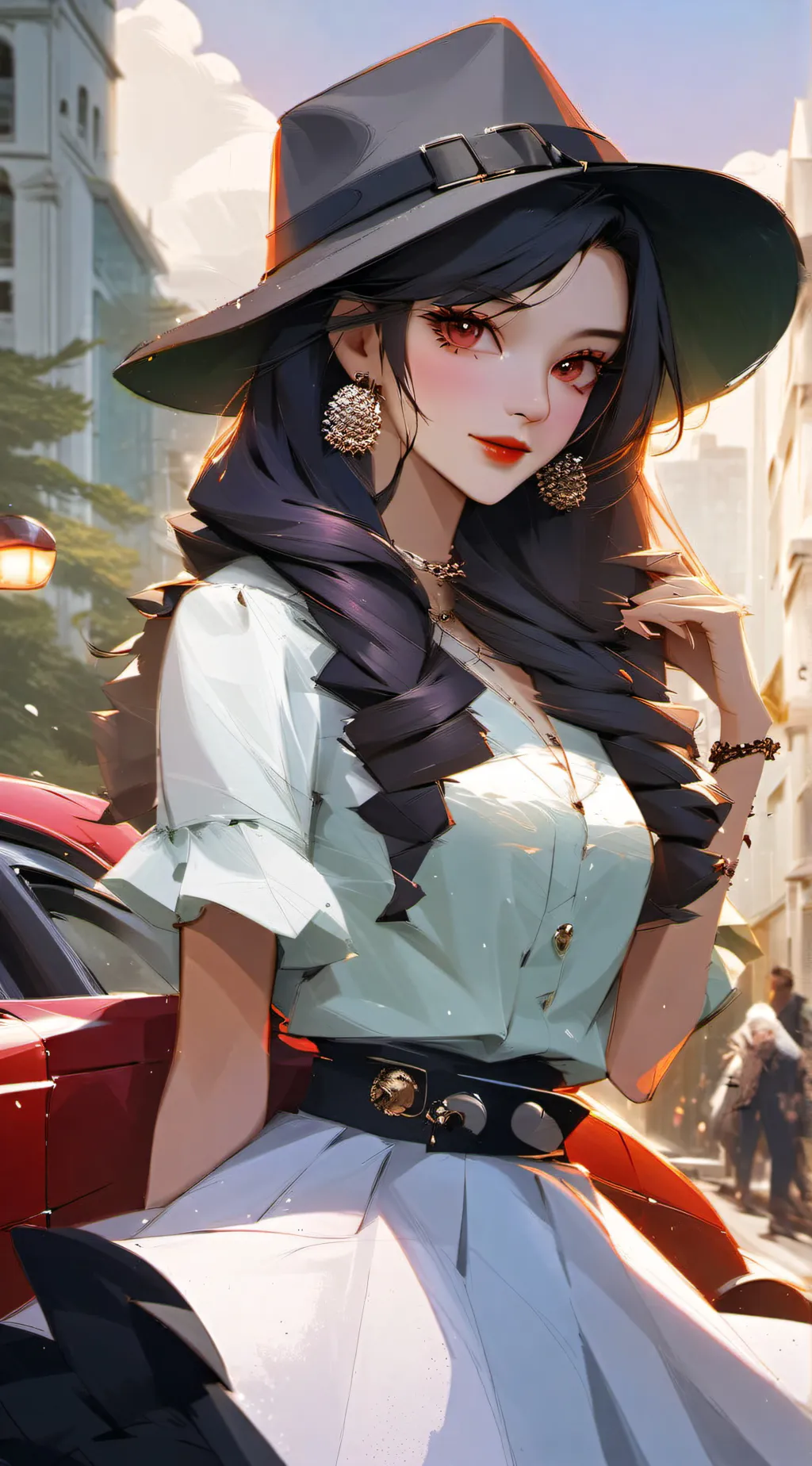 ai character: Sophia  background