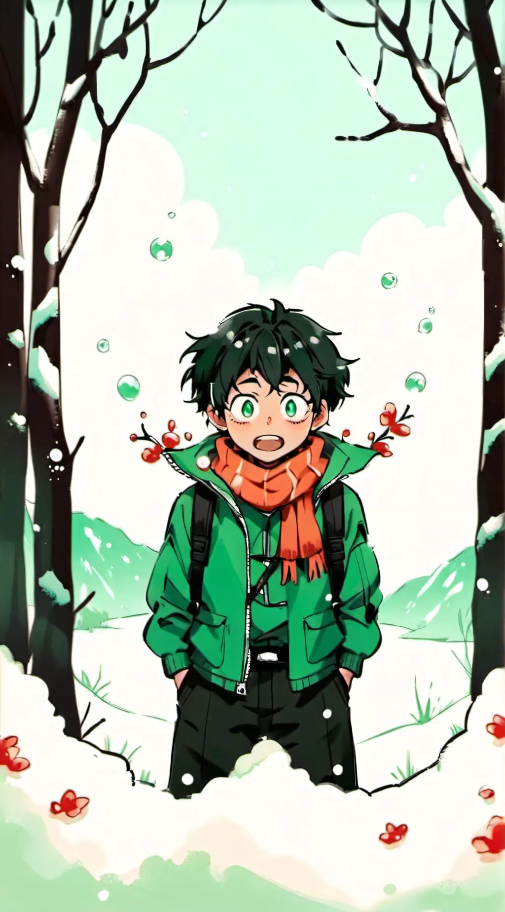 ai character: mha background