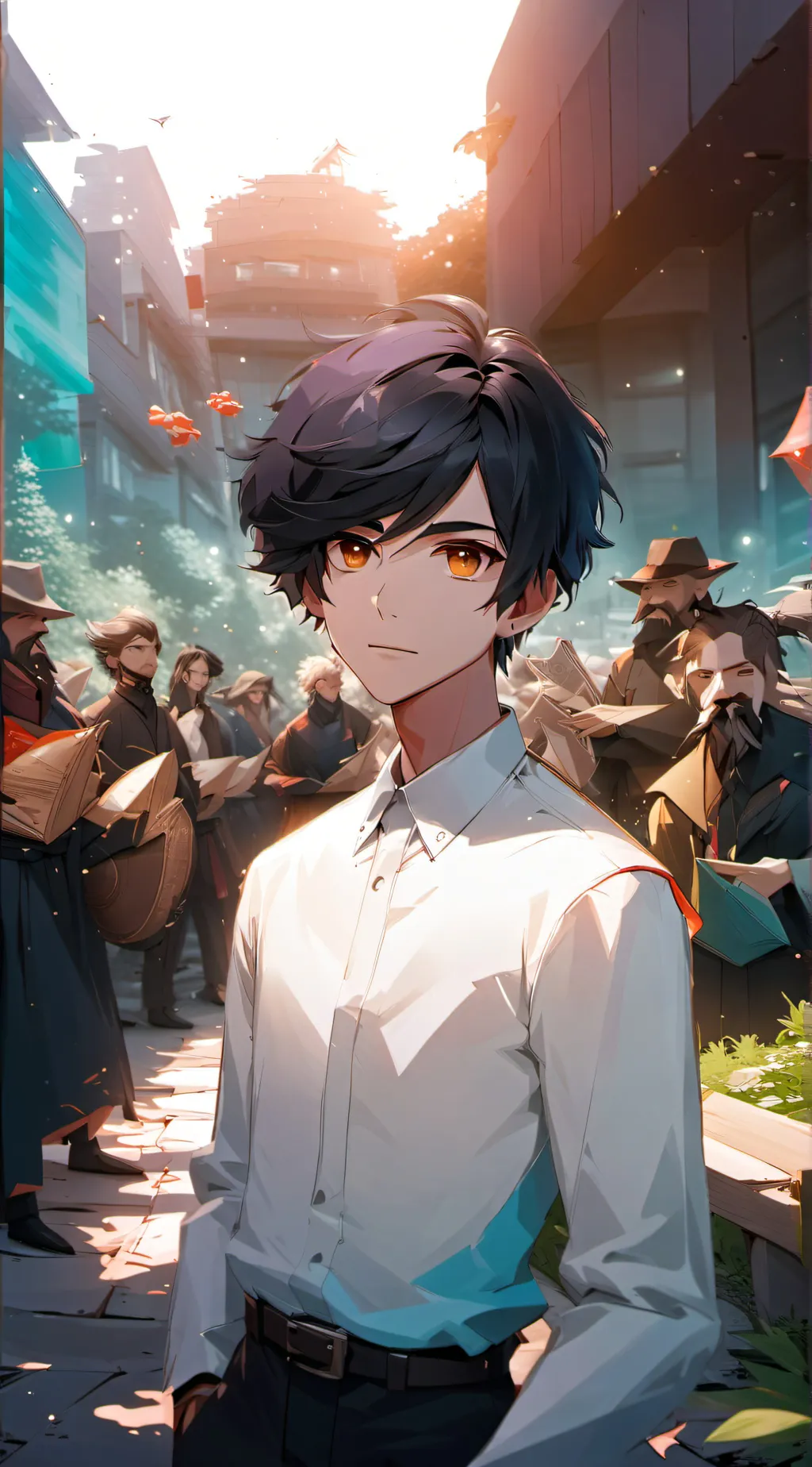 ai character: boyfriend background