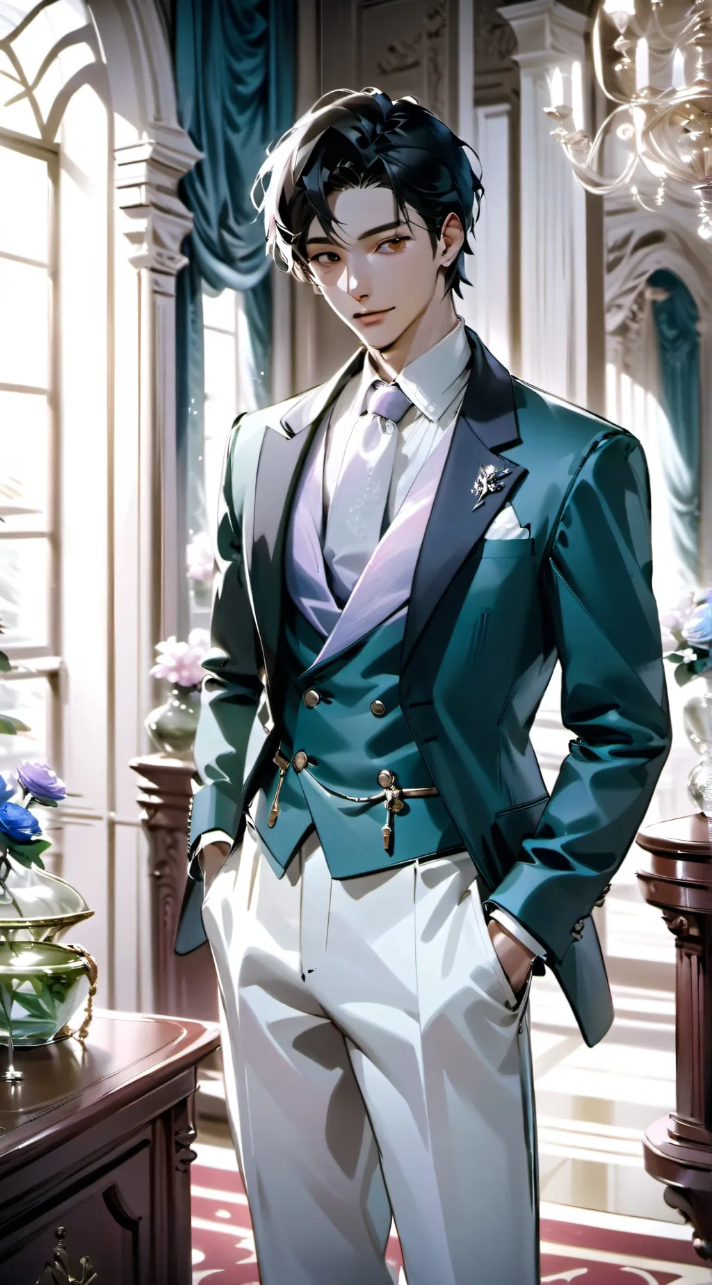 ai character: aria background