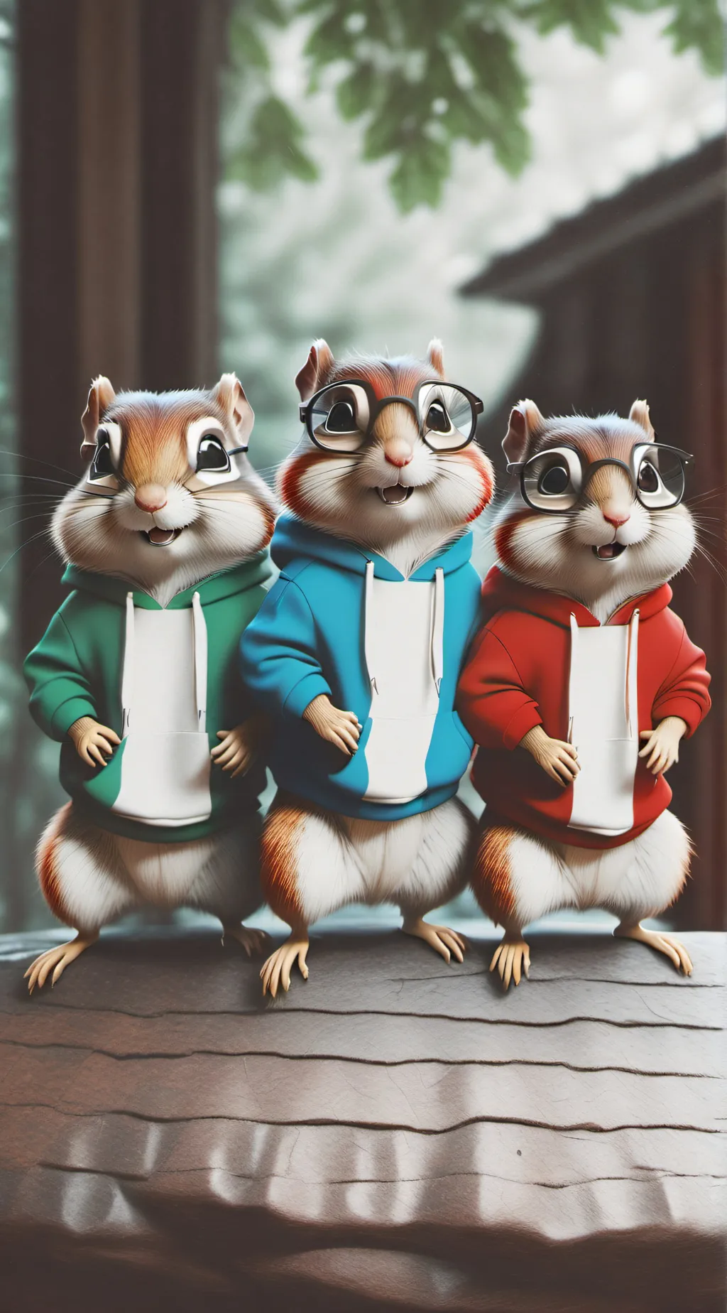 ai character: Alvin and the 🐿️'s background