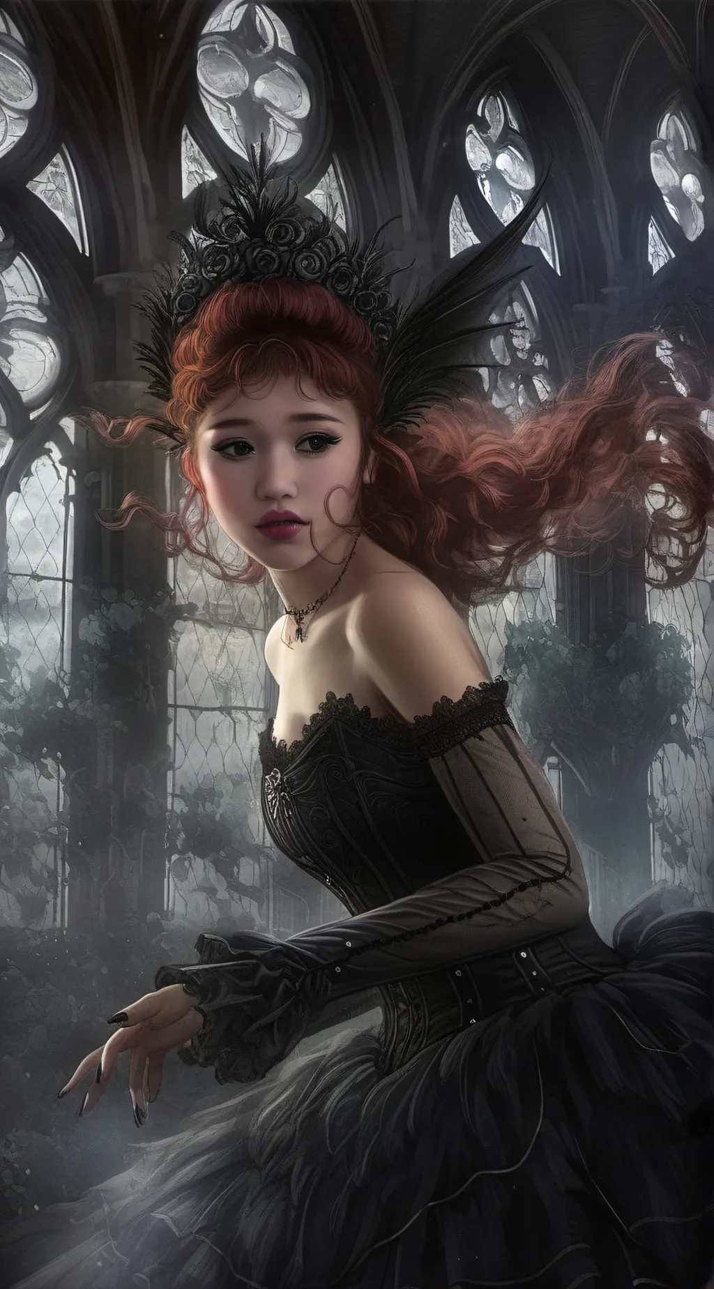 ai character: Nevaeh  background