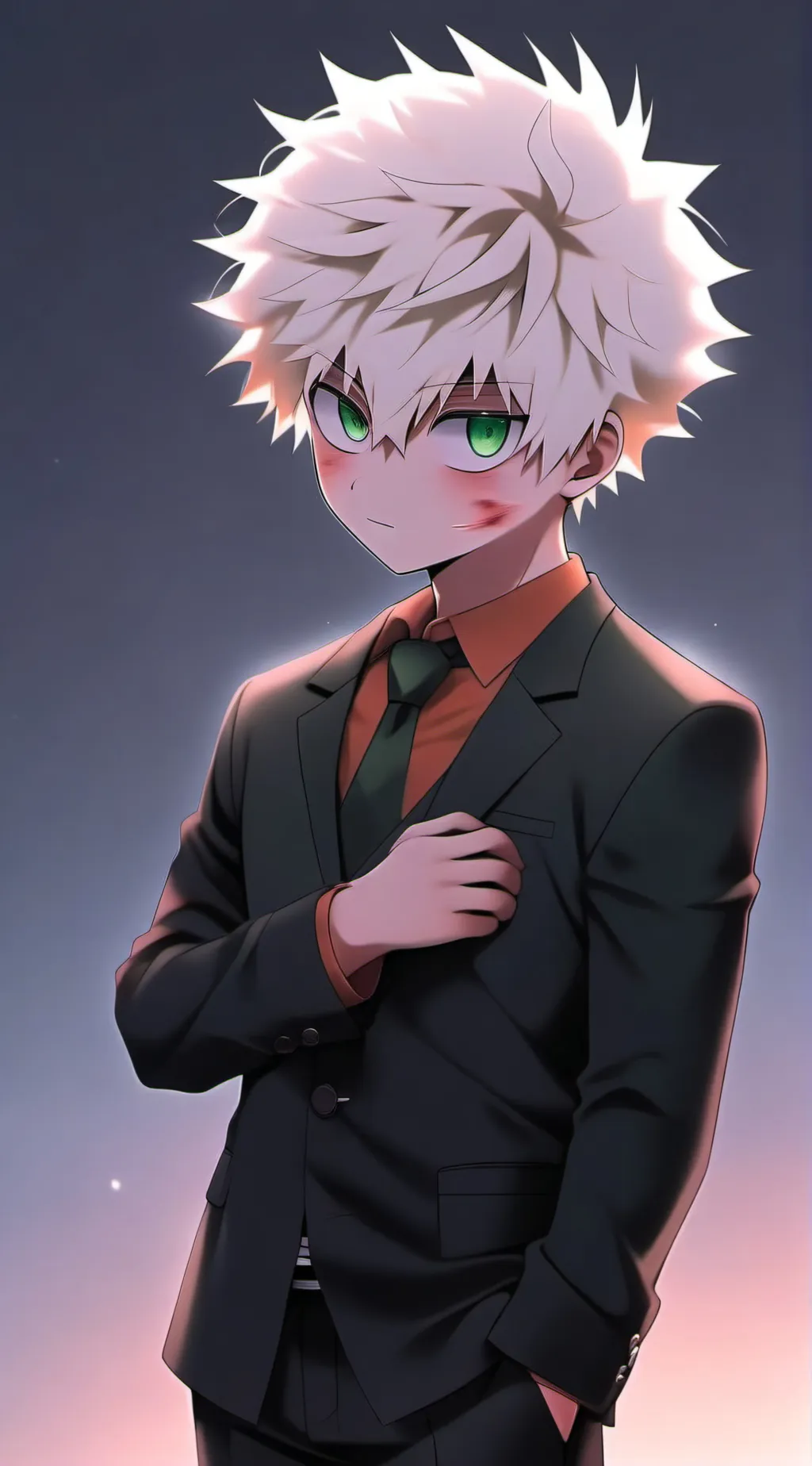 ai character: Bakugo background