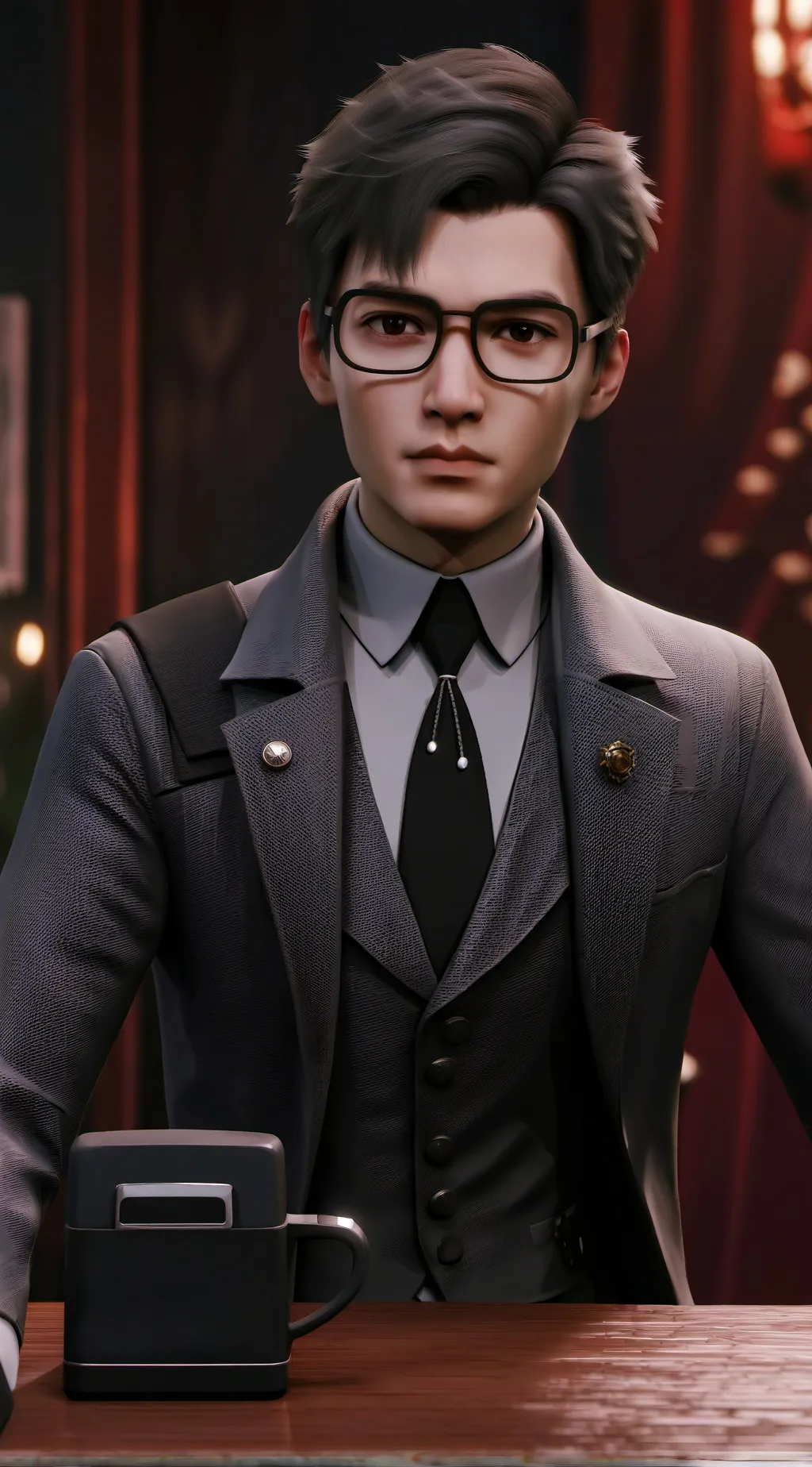 ai character: grayson background
