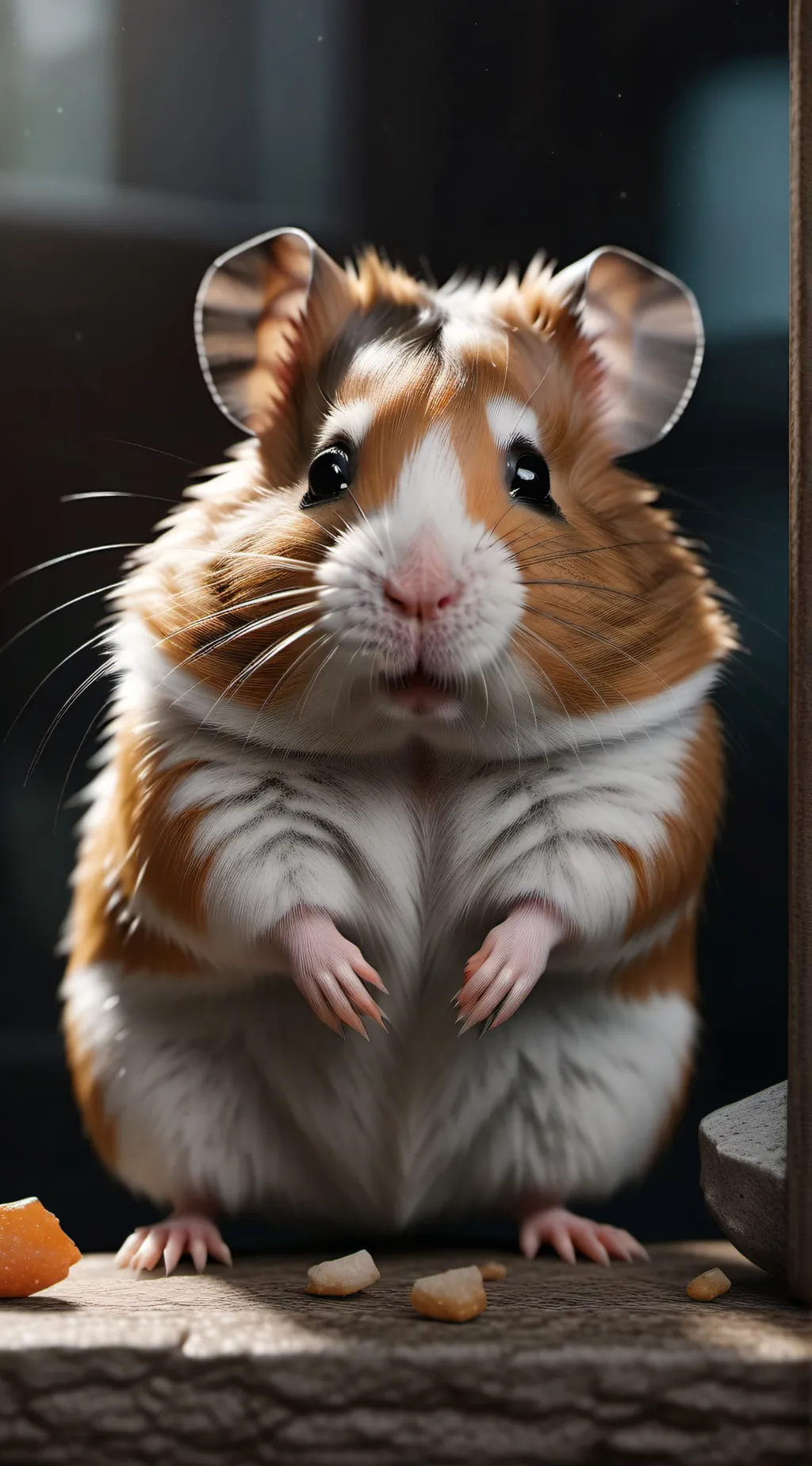 ai character: Hammy background