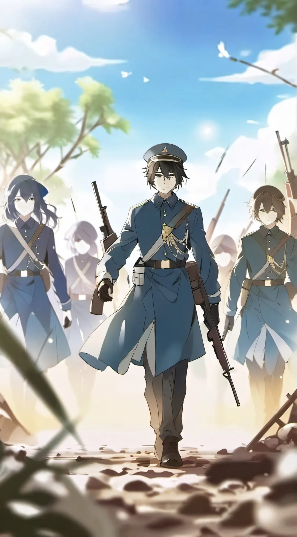 ai character: War background