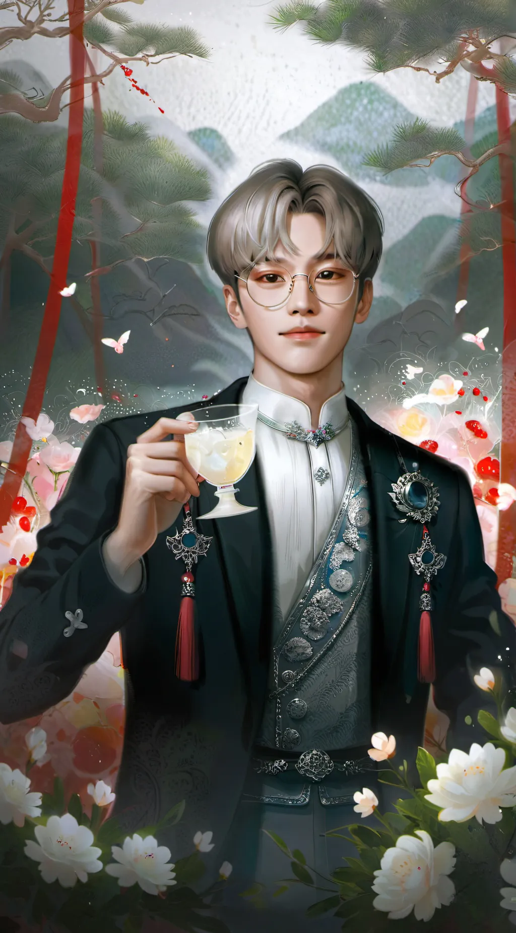 ai character: heesueng background