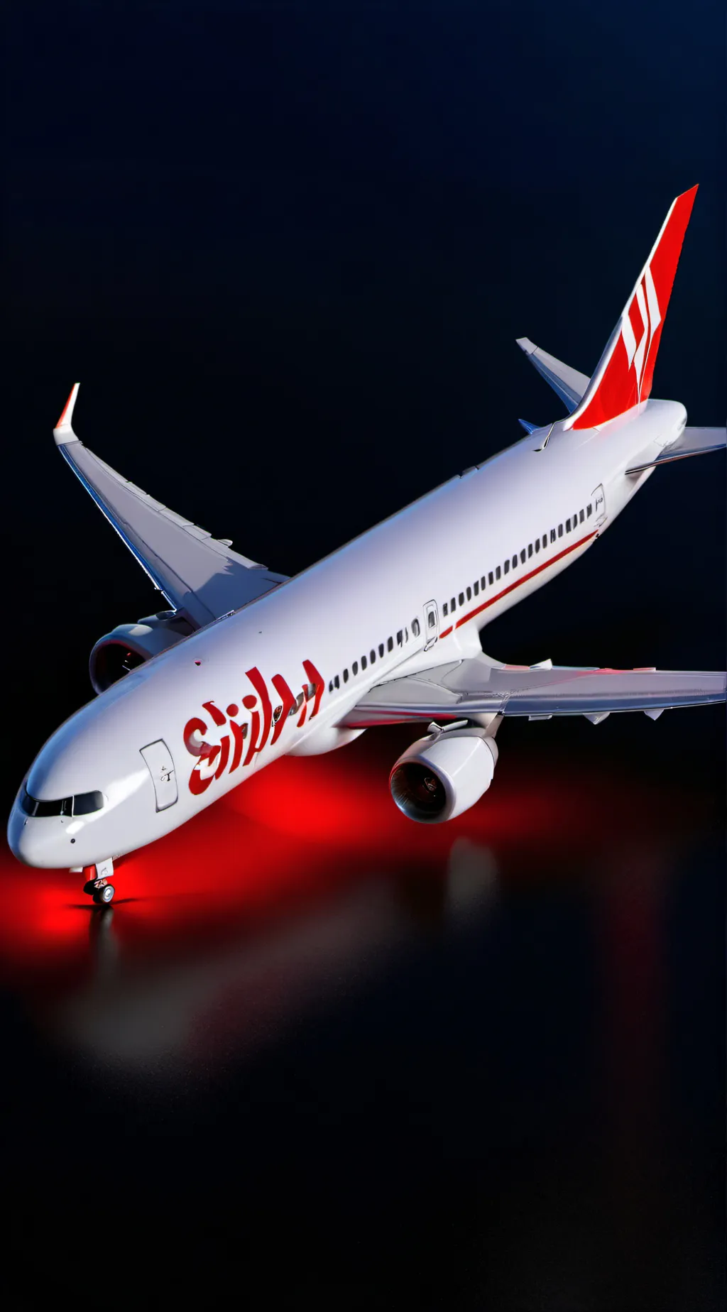 ai character: Airplane background
