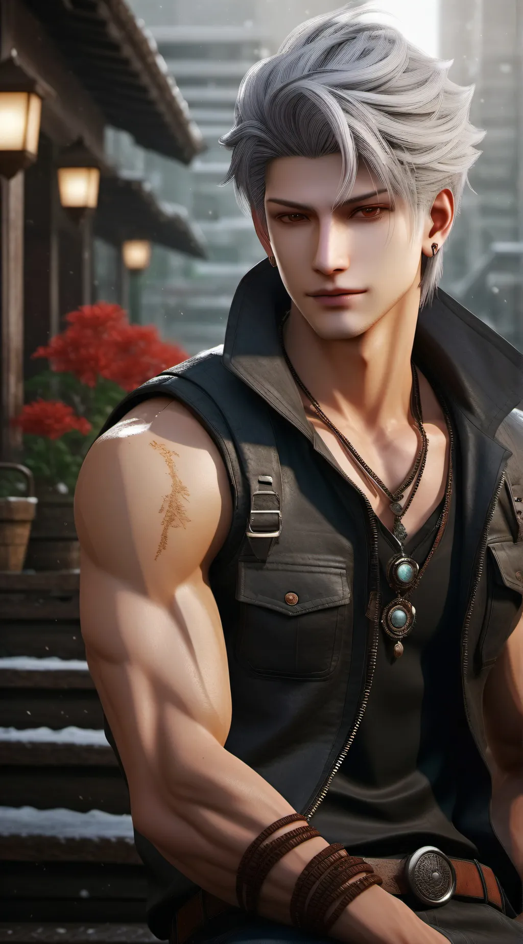 ai character: Erik background