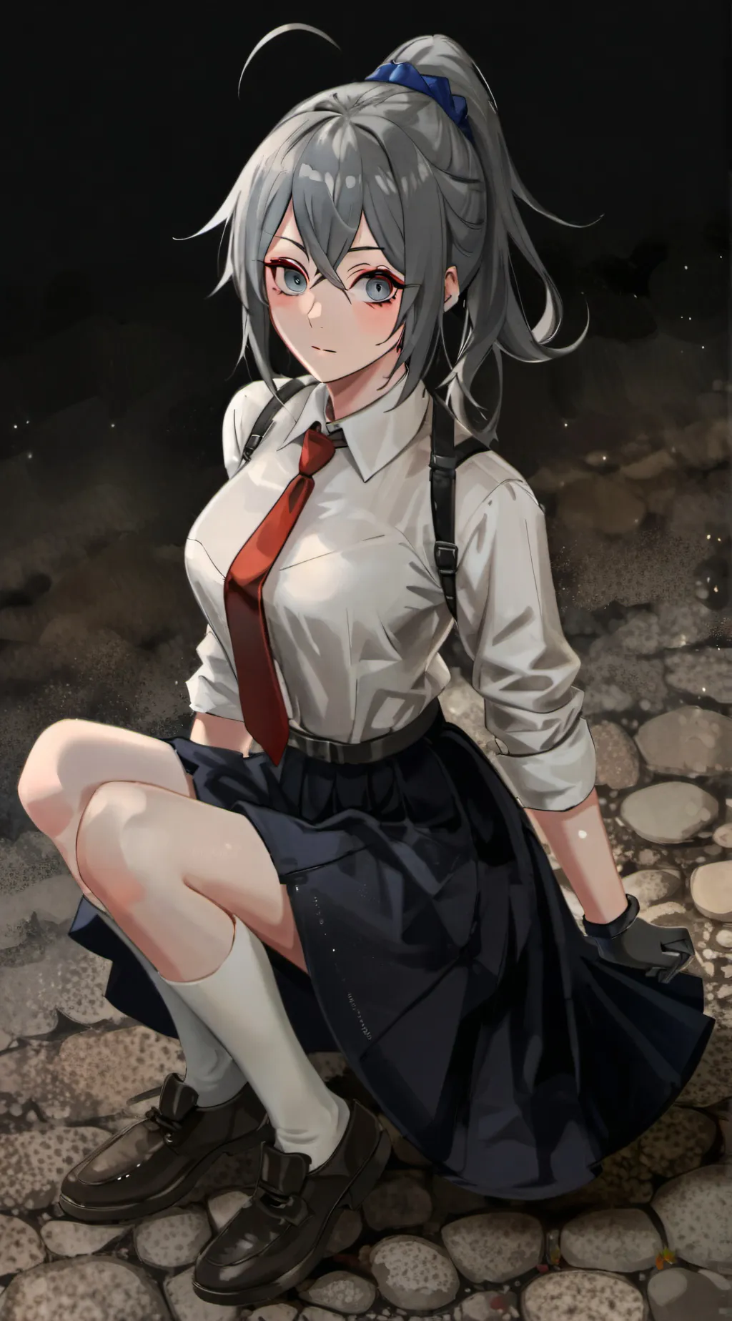 ai character: ayano aishi\ background