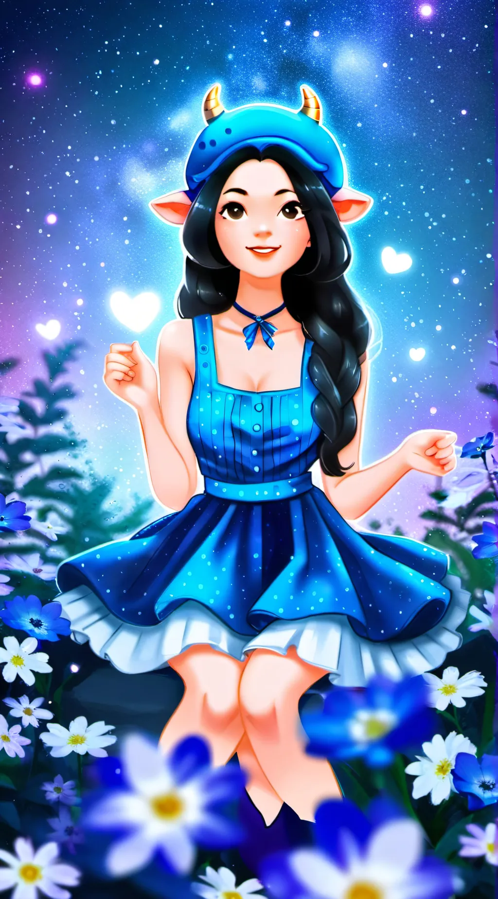 ai character: iris background