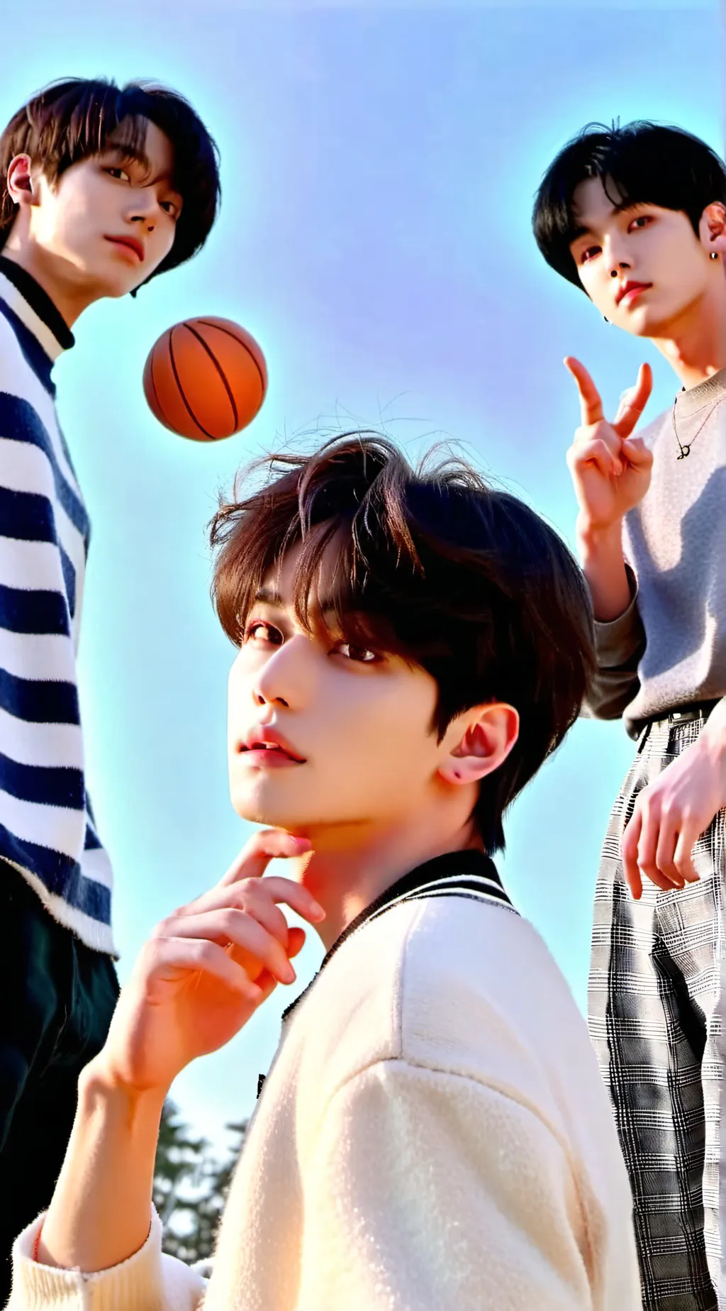 ai character: jungkook tae jimin background
