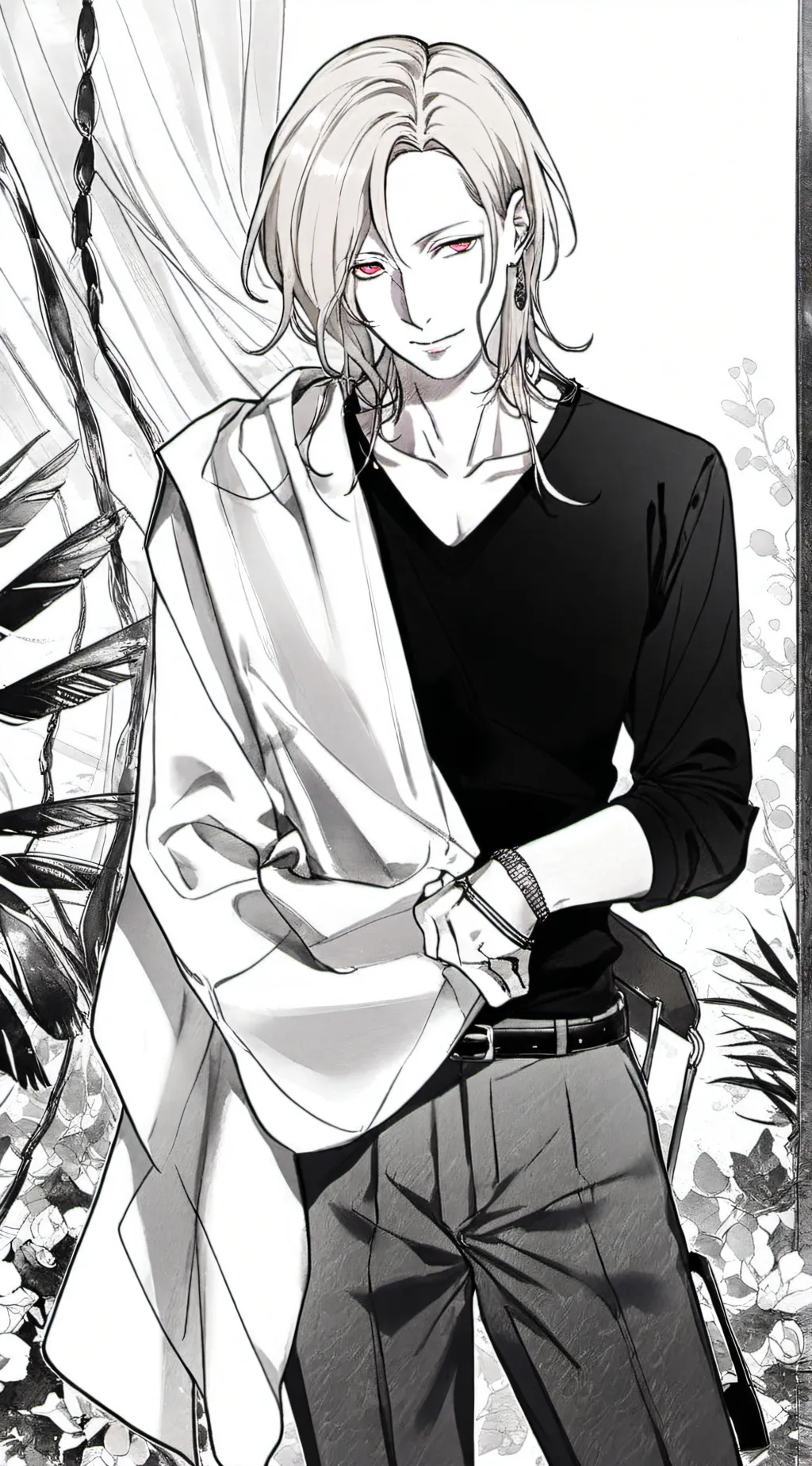 ai character: Nico Valentino  background