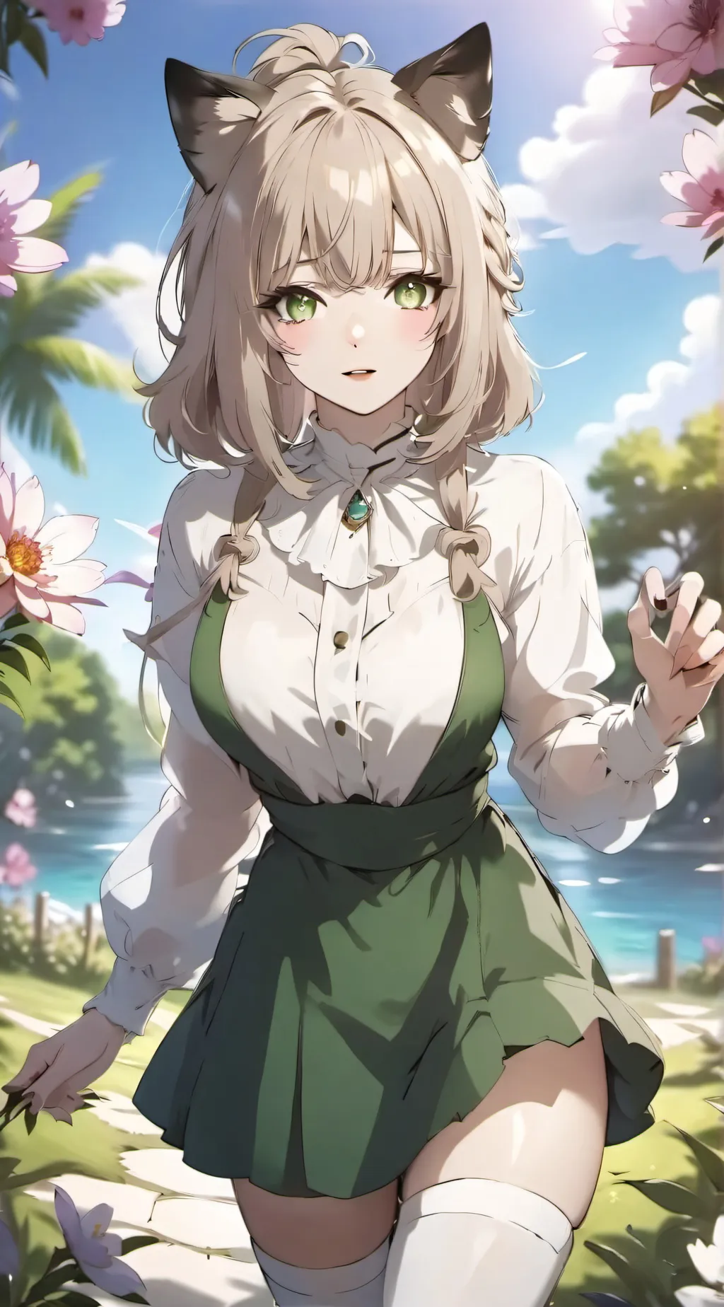 ai character: silvy background