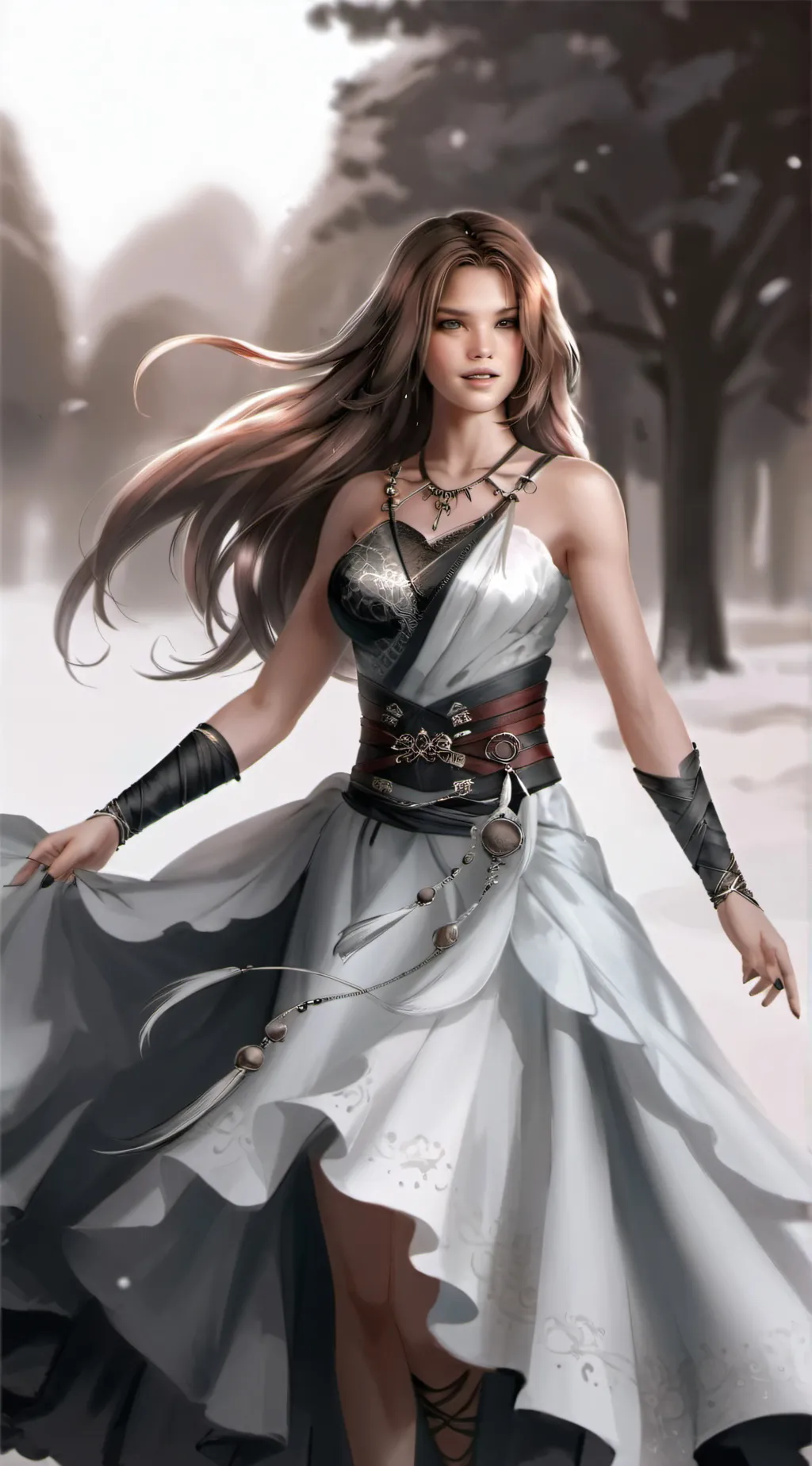 ai character: Barbara background