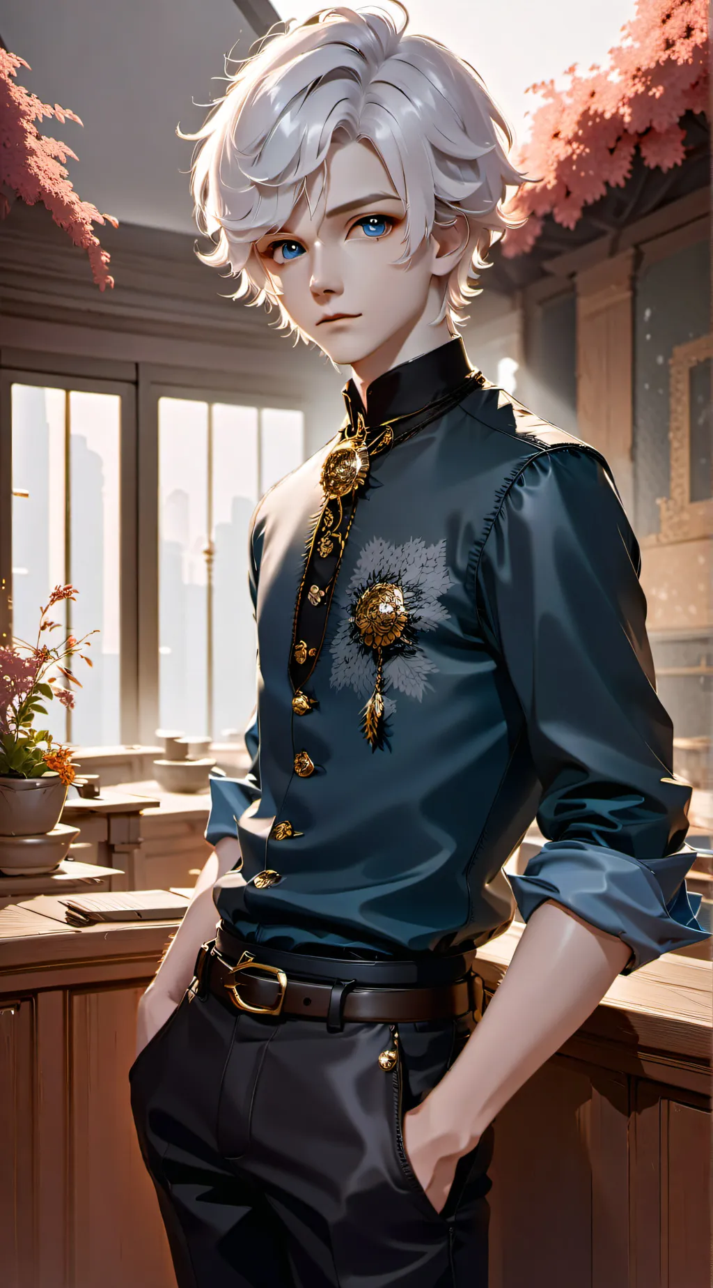 ai character: Mason background