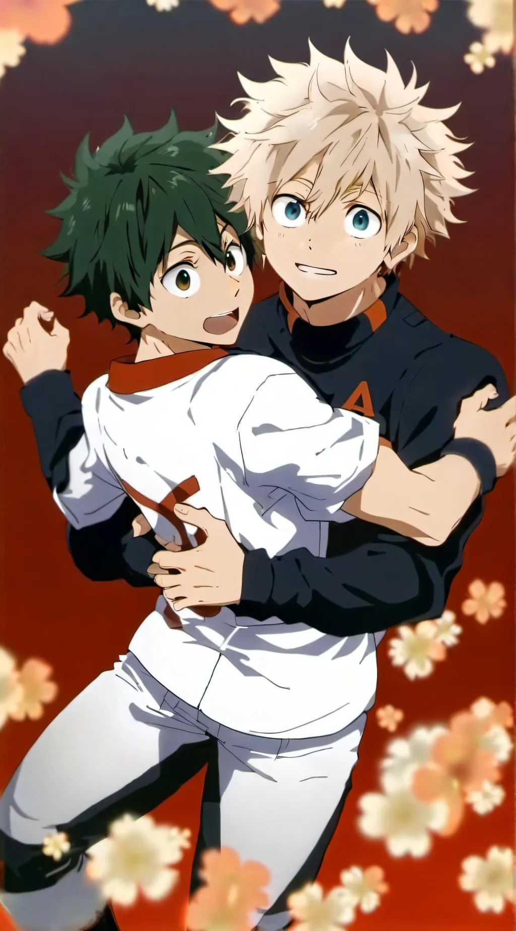 ai character: bakudeku background