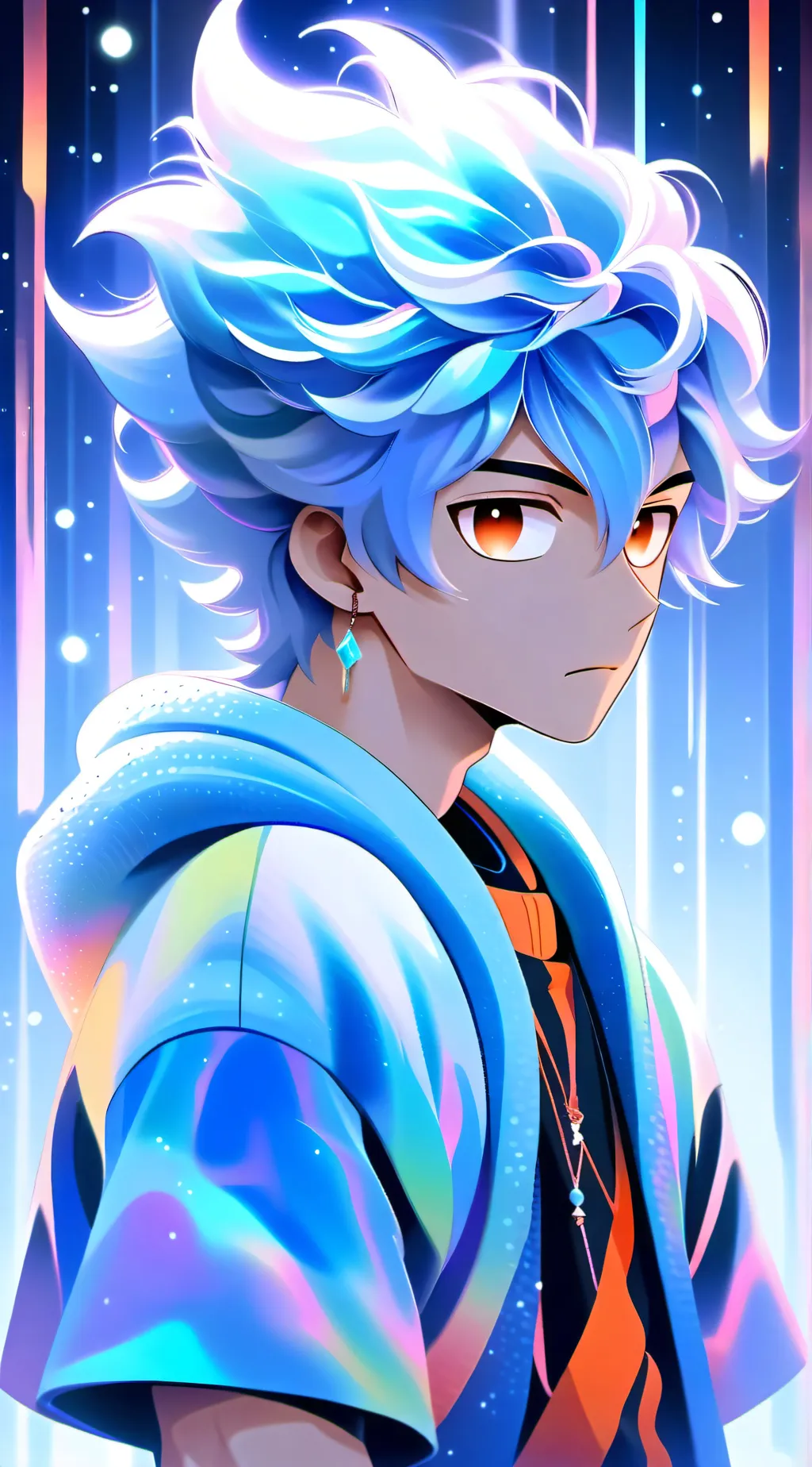 ai character: Adam  background