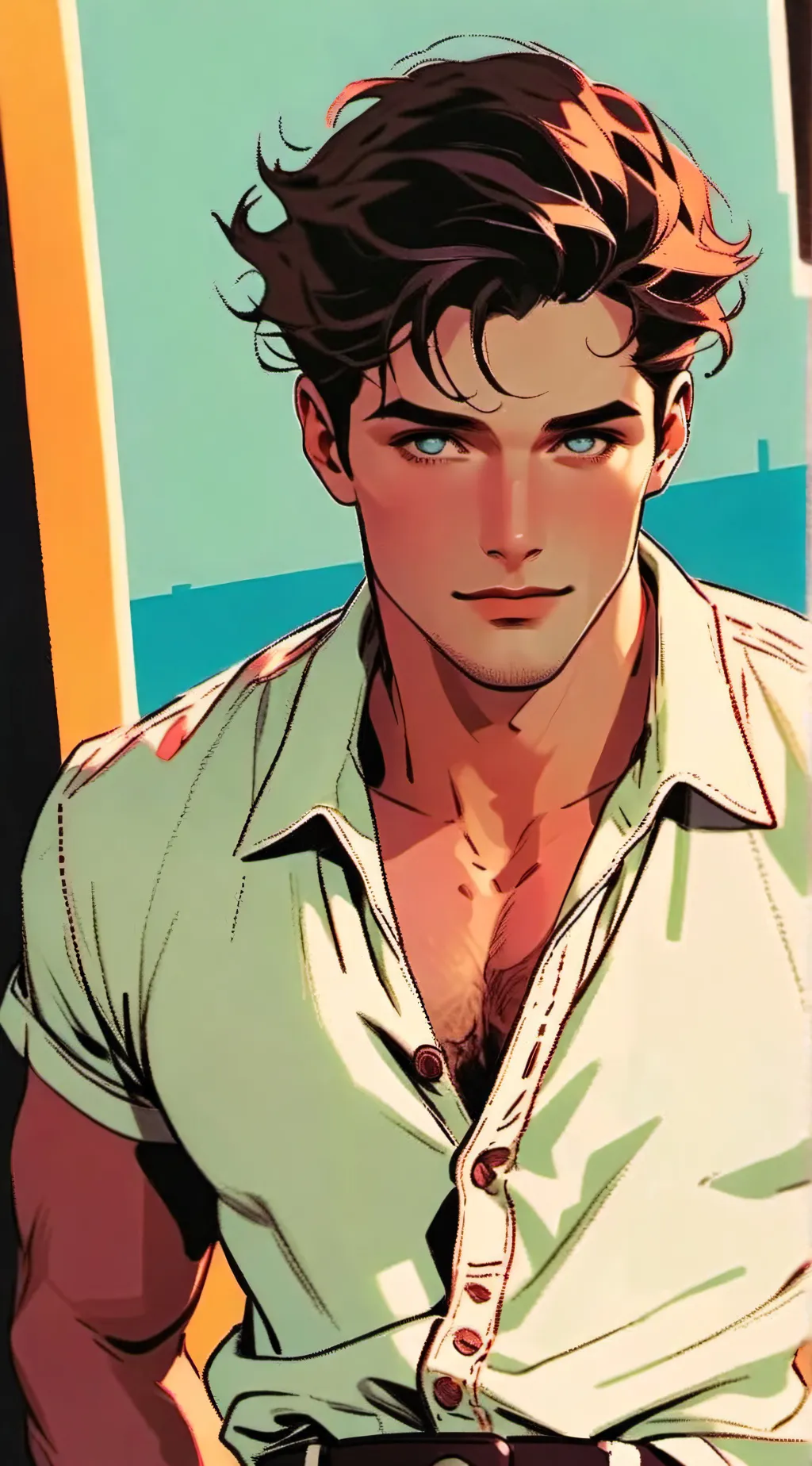 ai character: Eric  background