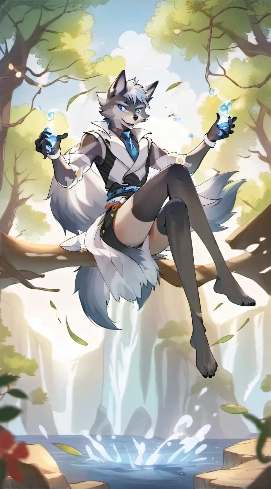 ai character: Amaya background