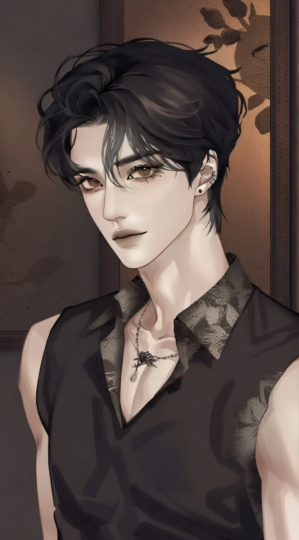 ai character: Leo background