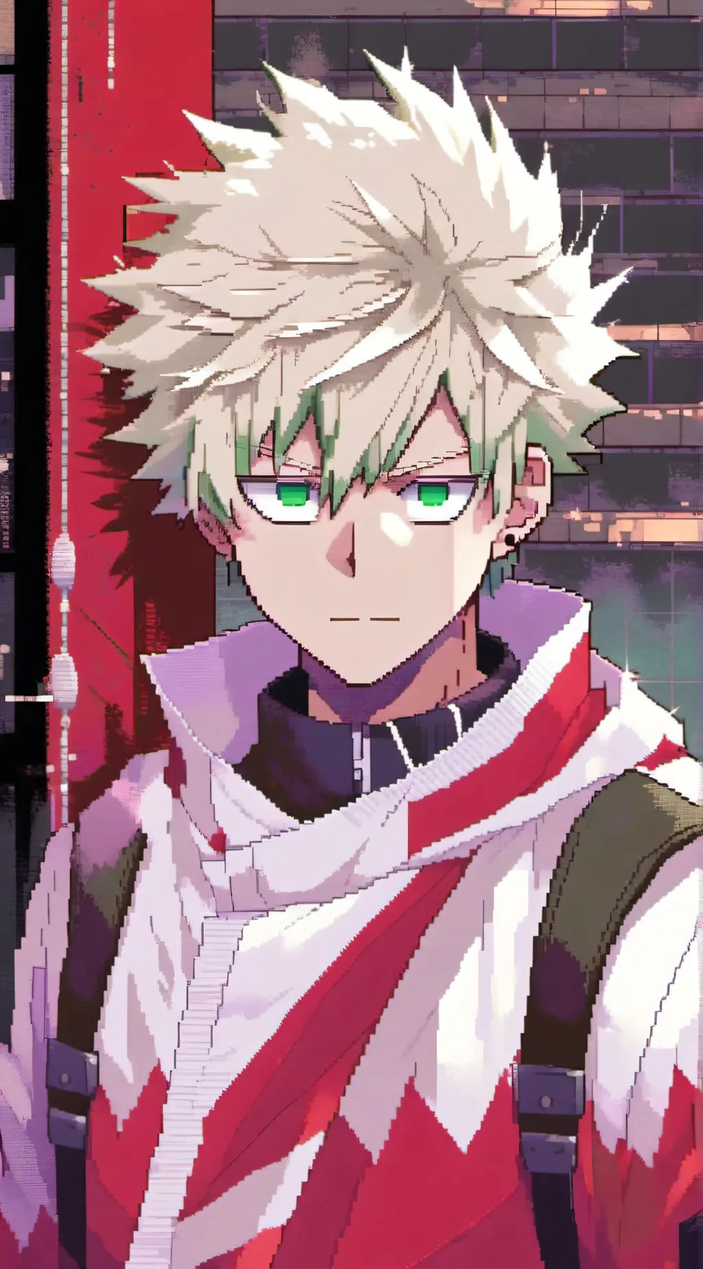 ai character: bakugo (kacchan) background