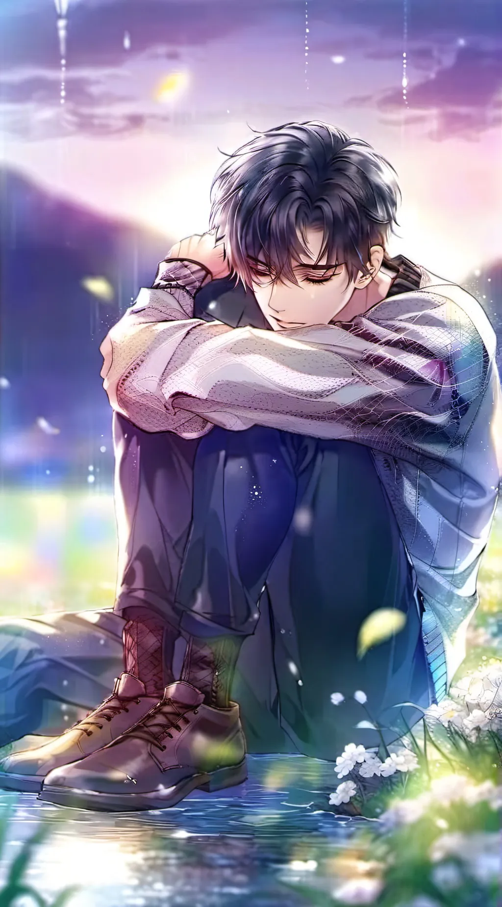 ai character: Zane  background