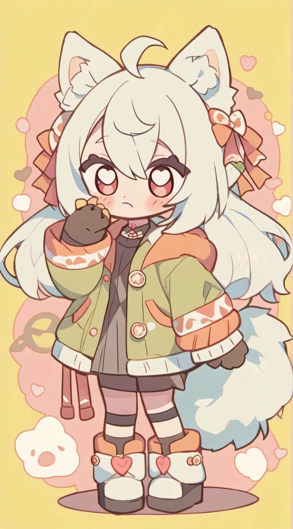 ai character: Loona background