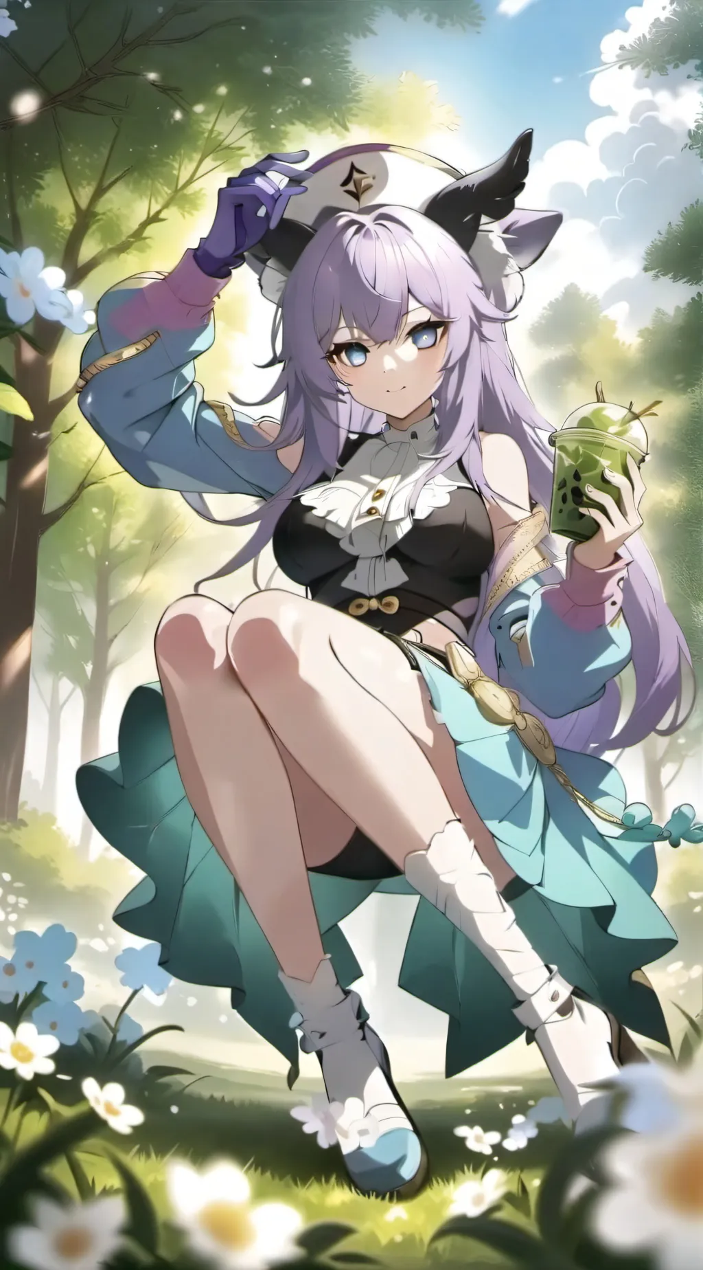 ai character: 🌸💅🏽𝐌𝐚𝐱𝐢𝐧𝐞💅🏽🌸 background
