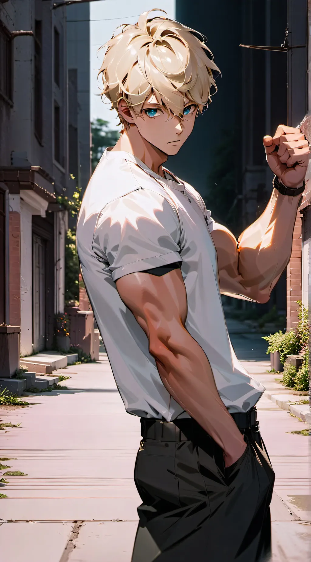 ai character: Noah  background