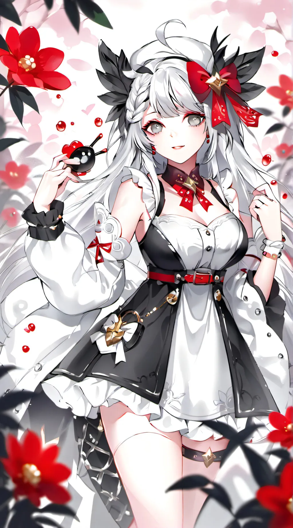 ai character: yum  background