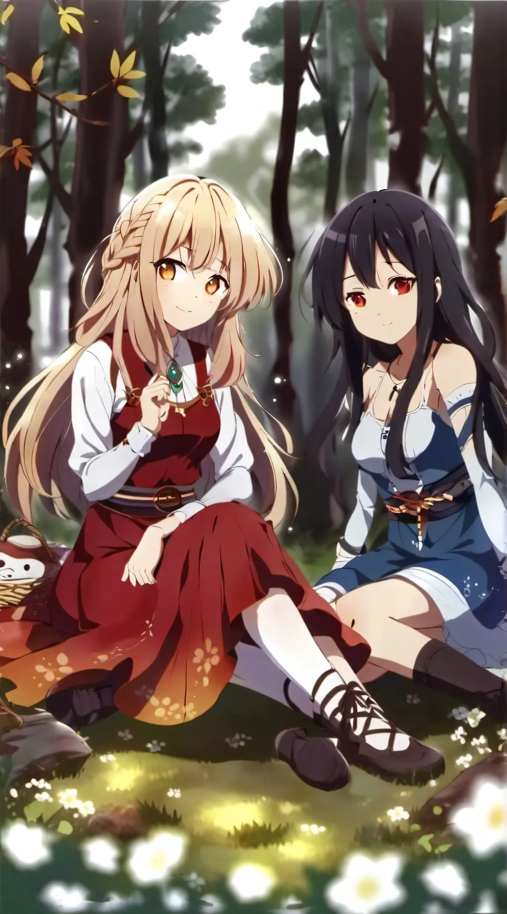 ai character: May and Sylvie background