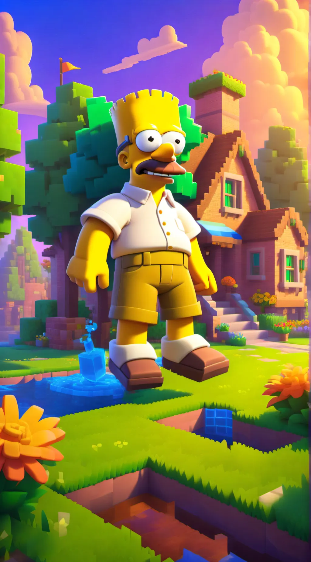 ai character: The craftsons background