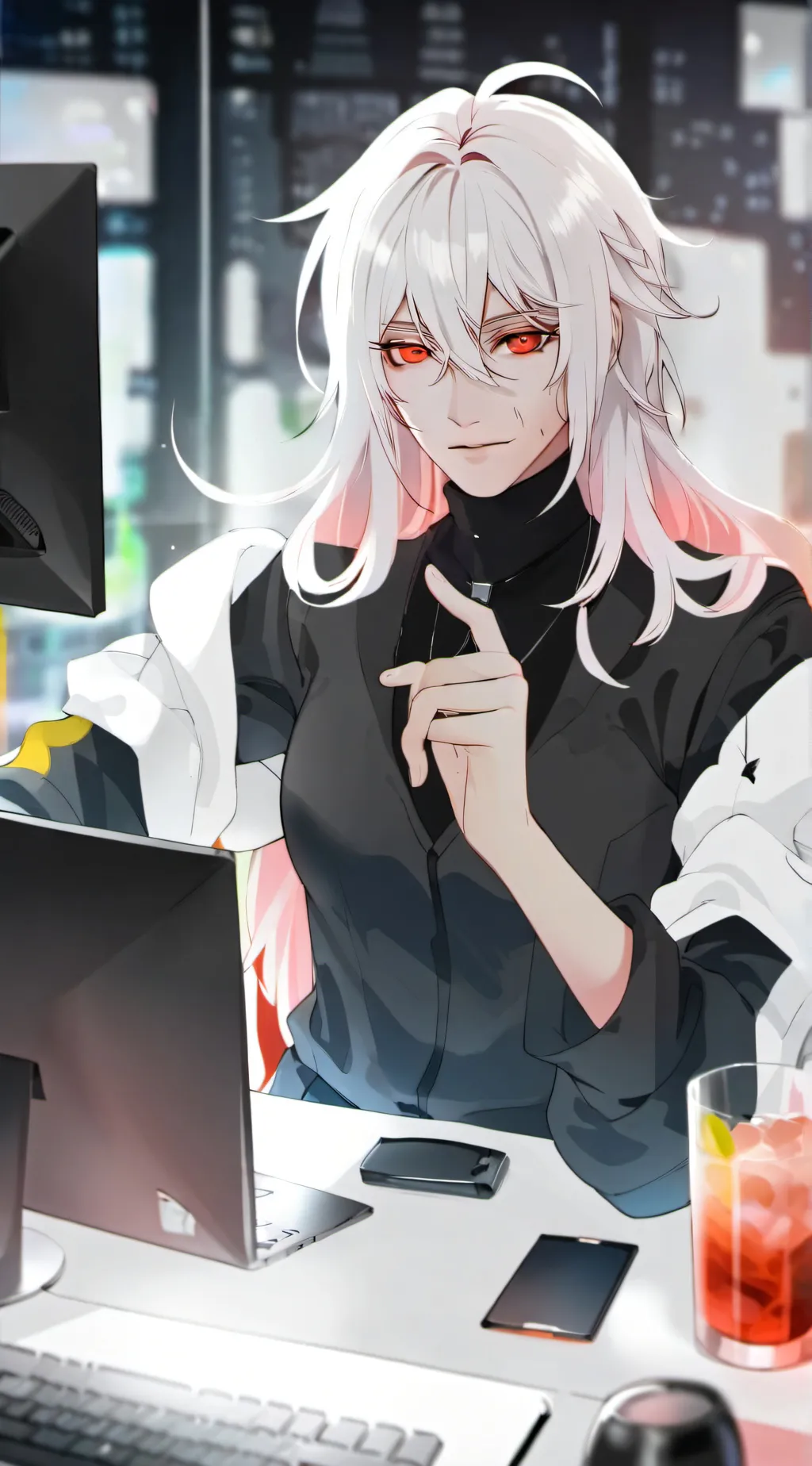 ai character: casper background
