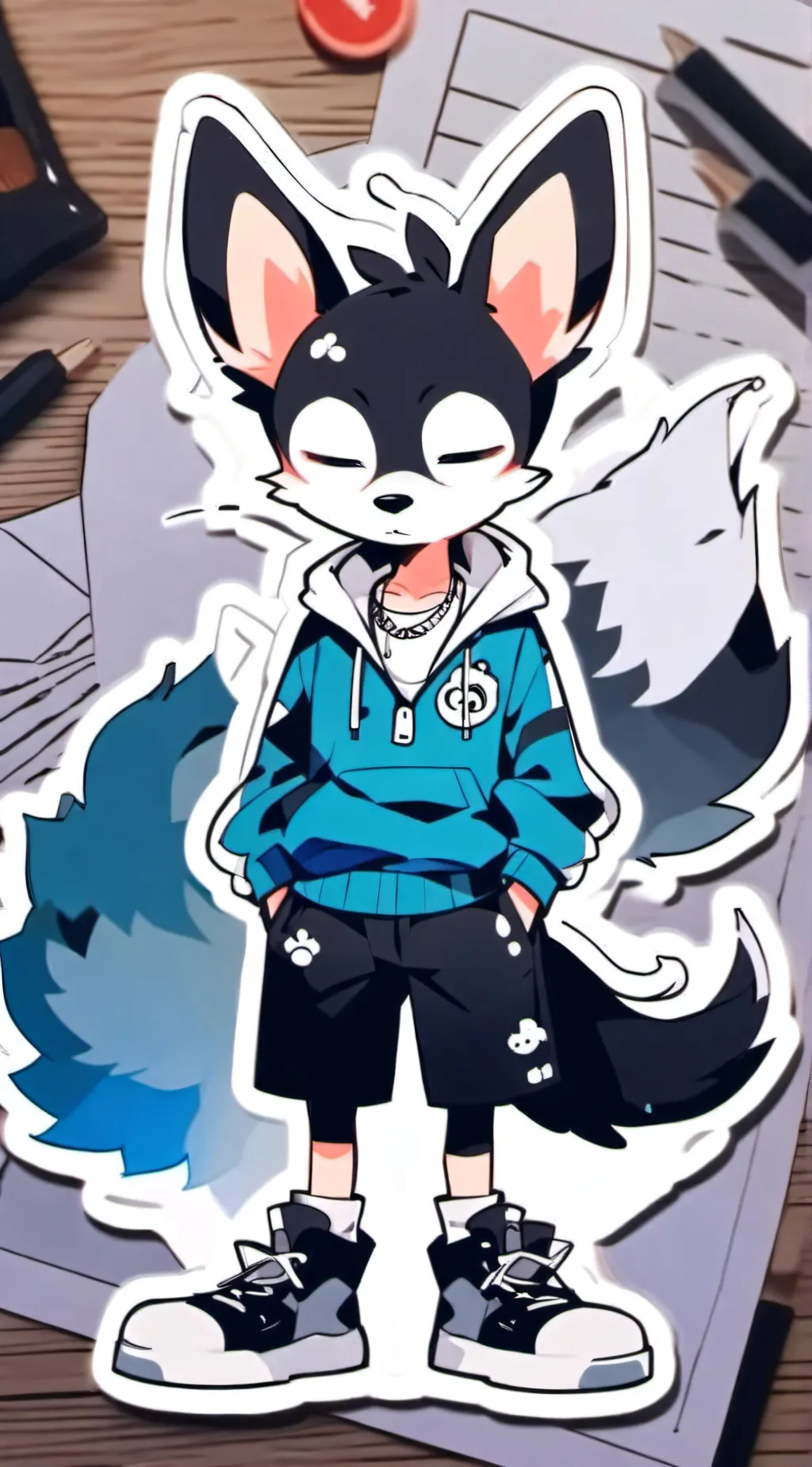 ai character: Yo Divil background