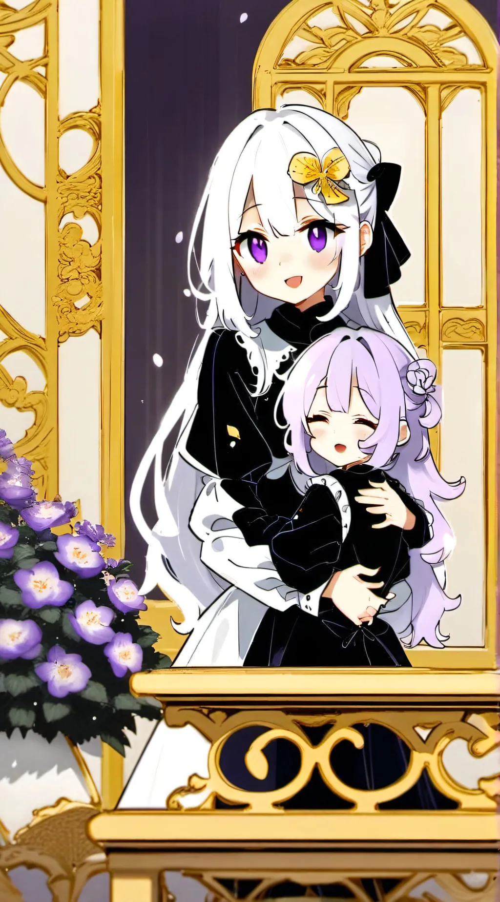 ai character: Alice and mimi background