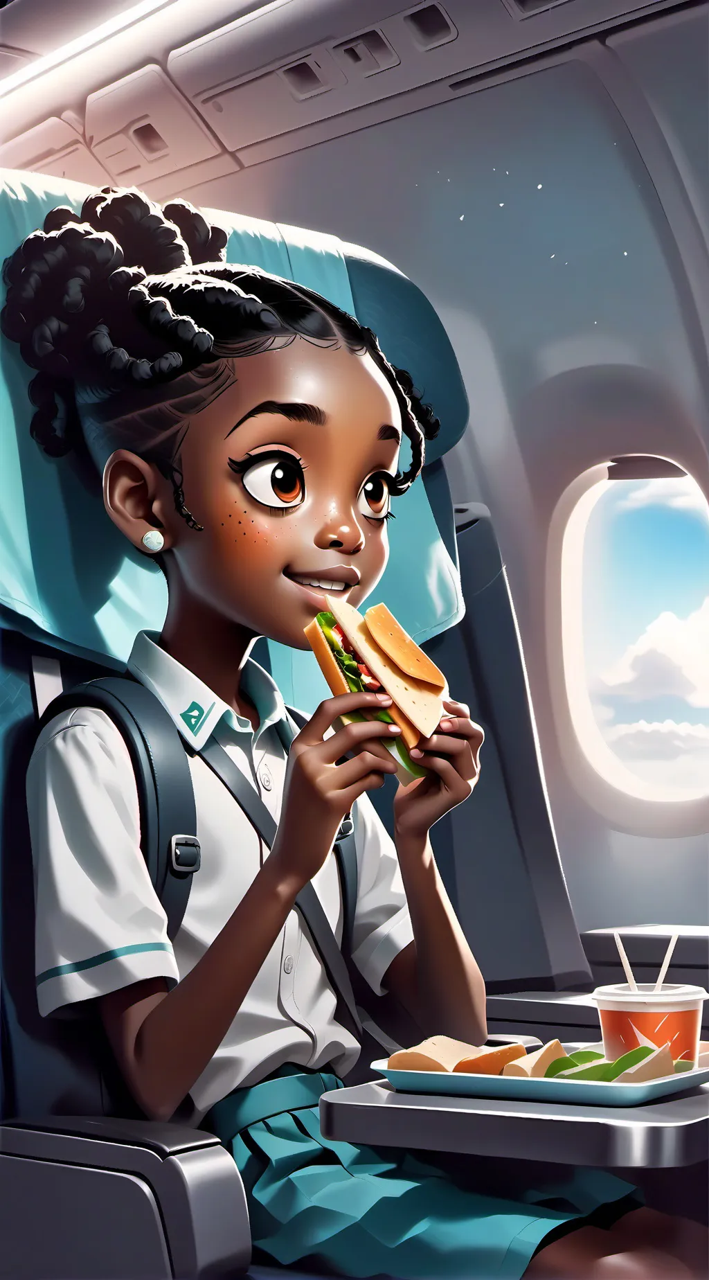 ai character: Count to 129!! background